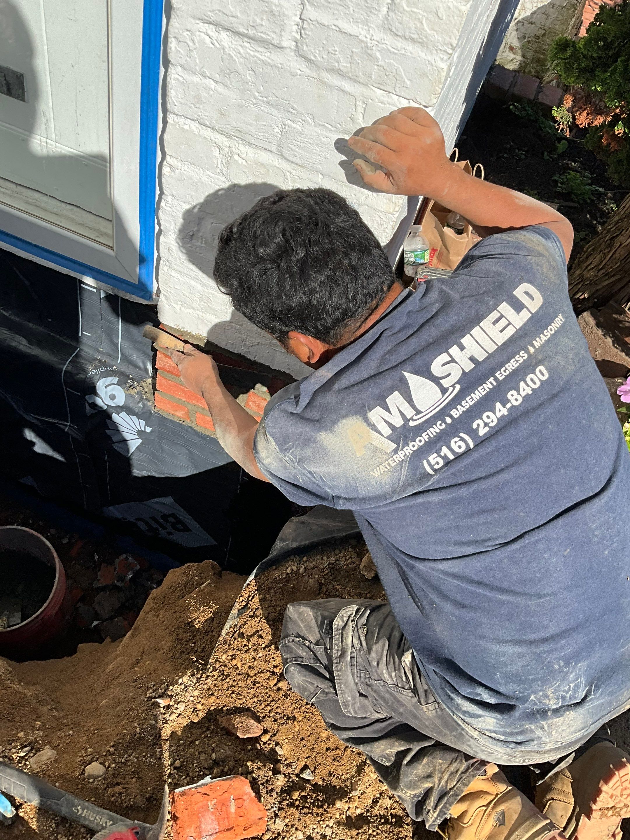 Lexington St • Westbury, NY 11590 by A.M. Shield Waterproofing, Corp.