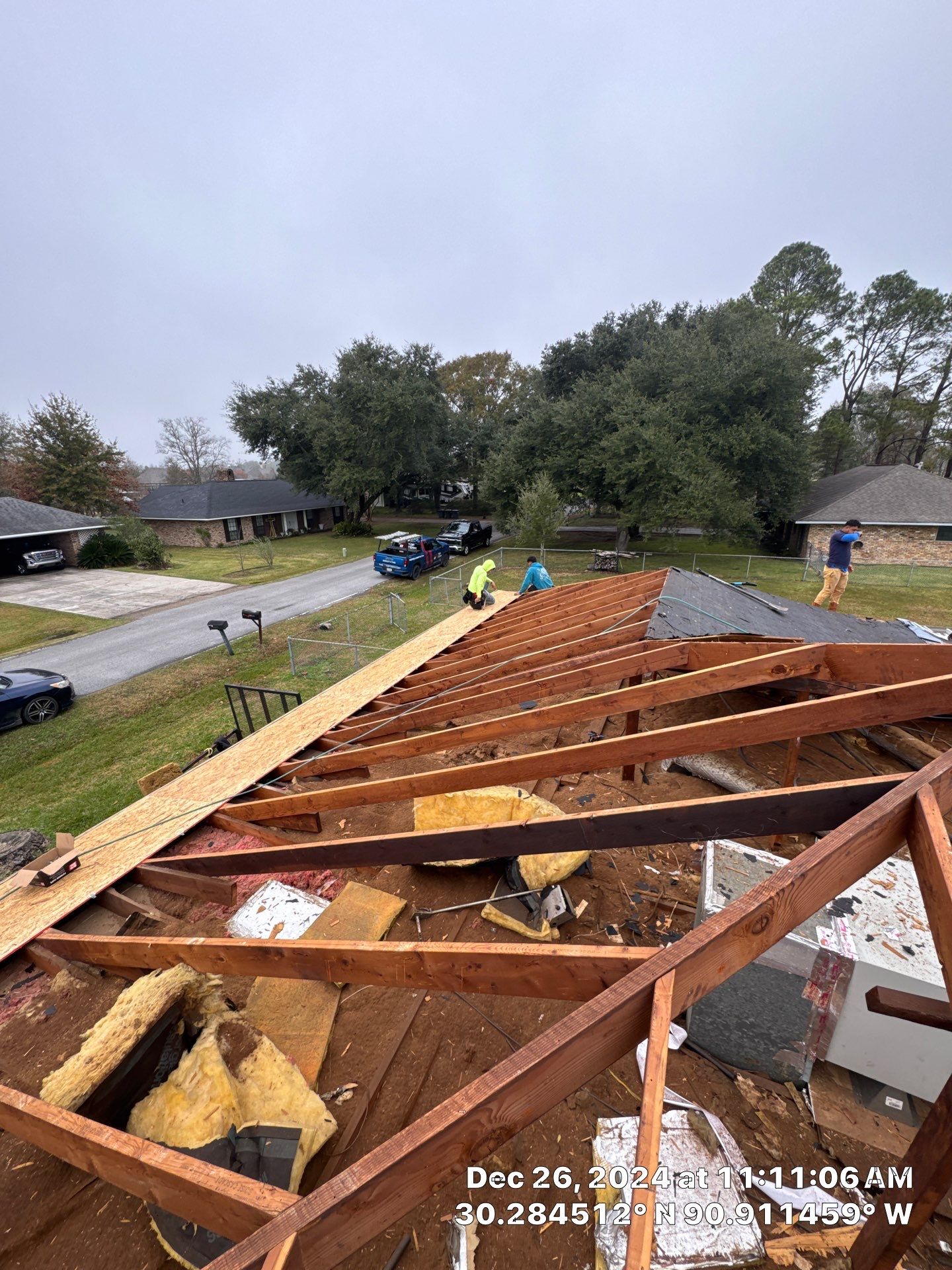 Residential Roof and Deck Replacement. by Top Team Construction