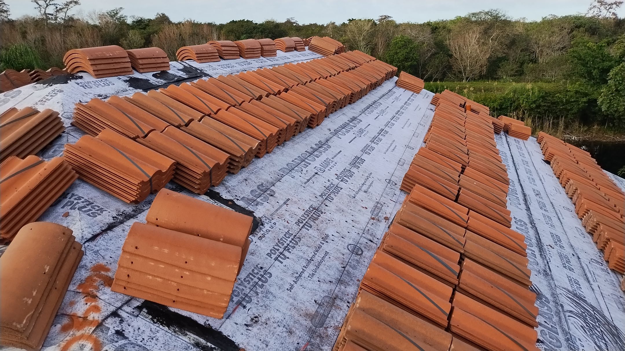 Residential Roofing Installation using Westlake Roofing Tile by BLUES BROTHERS ROOFING