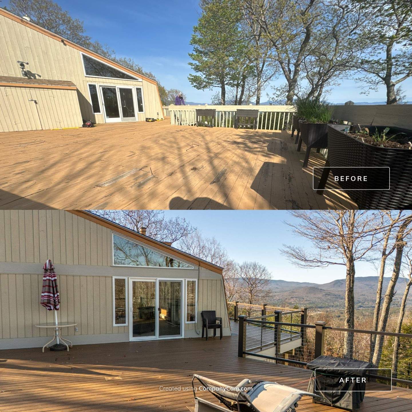 Massive Rot Repair and Deck Rebuilding by THS