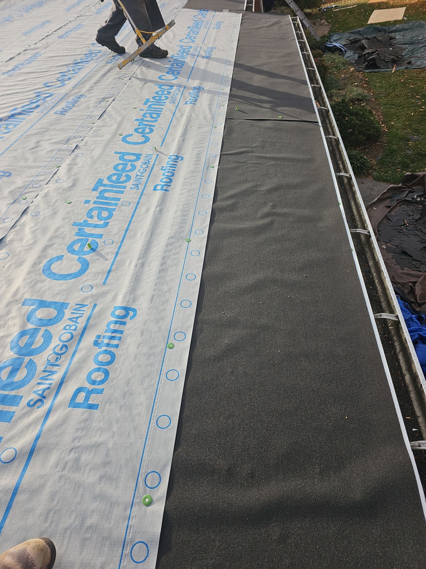 Roof Replacement - Colonial Slate by Winchester Roofing