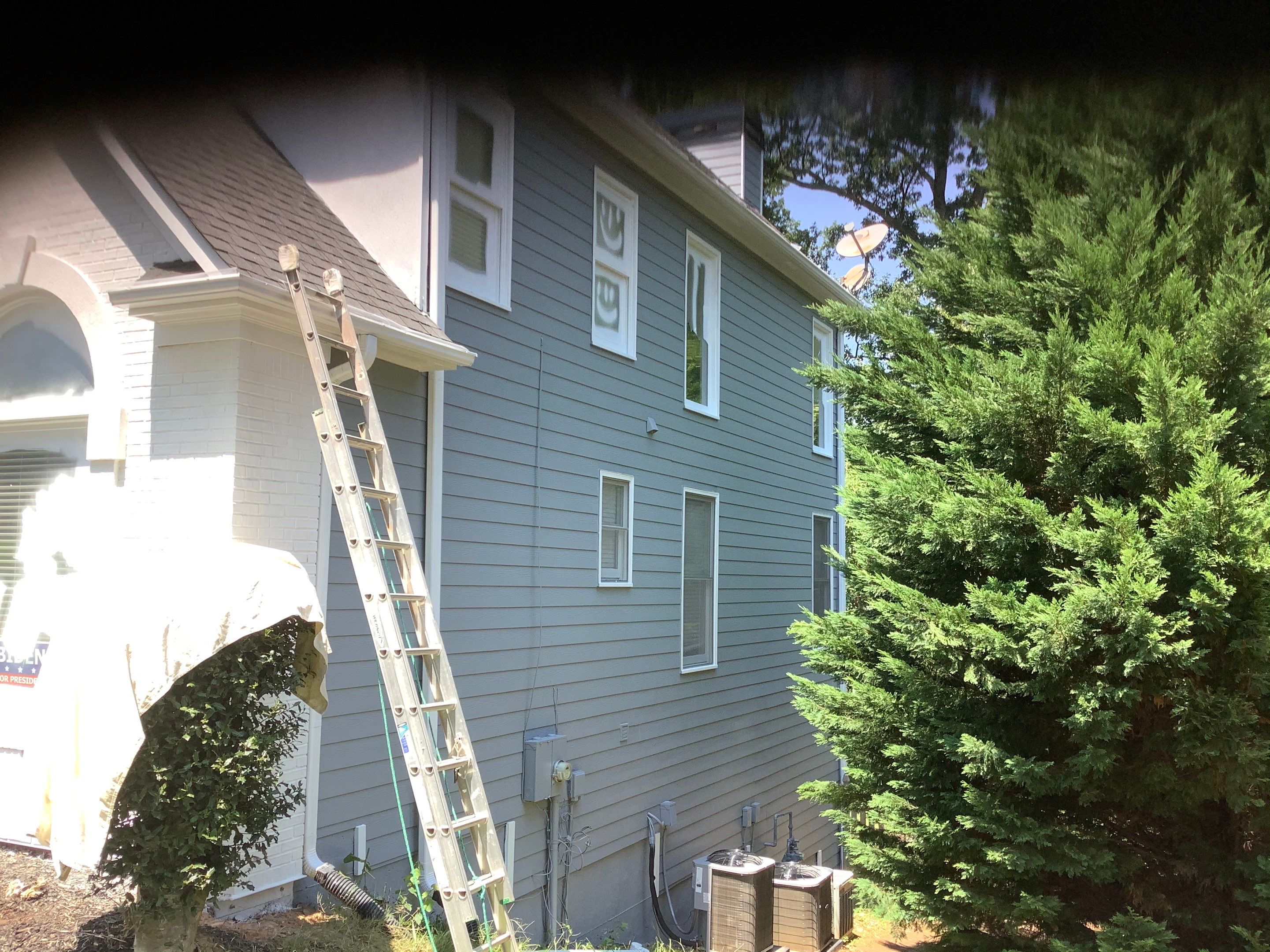 Complete Exterior Brick Painting and Siding Transformation in Alpharetta by Swift Home Renovations