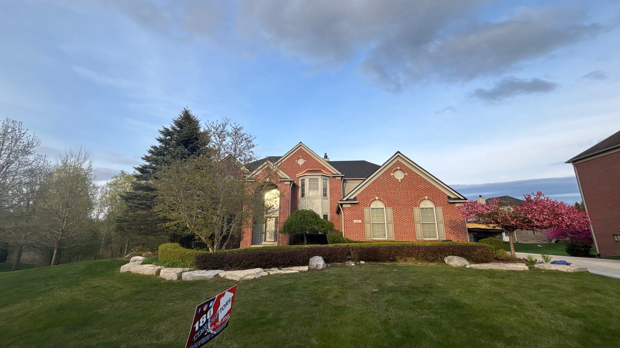 Roof Replacement using Owens Corning Onyx Black by 180 Contractors
