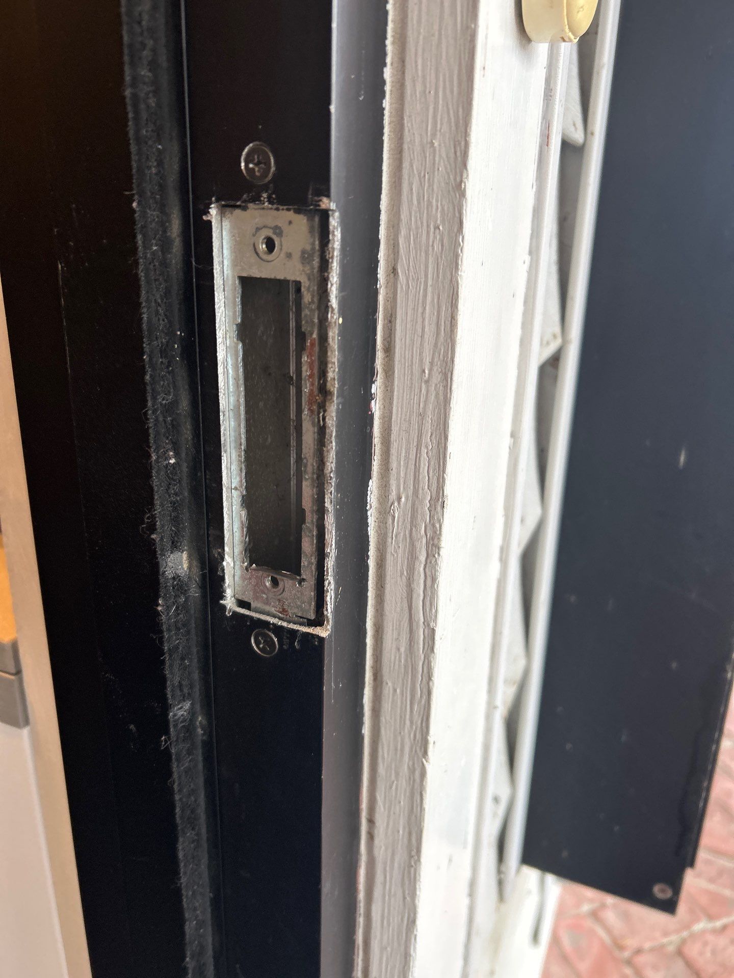 Commercial Door Hardware using Adams Rite Deadbolt by Cheshire Glass Company