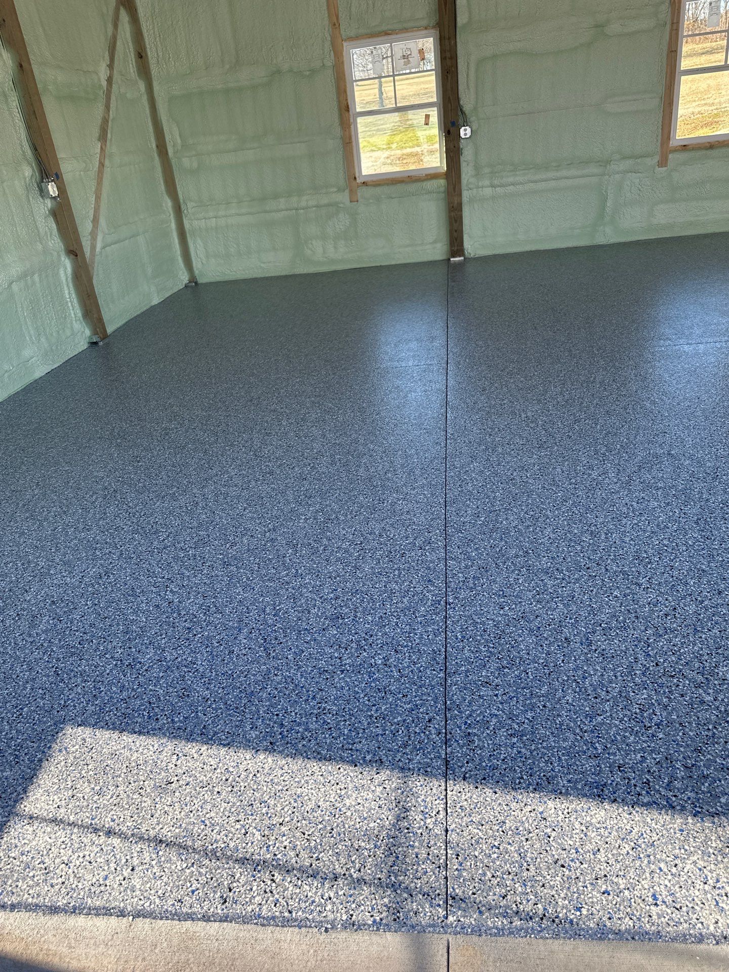 Garage Floor Coating using Steamboat by My Garage Floor Guys