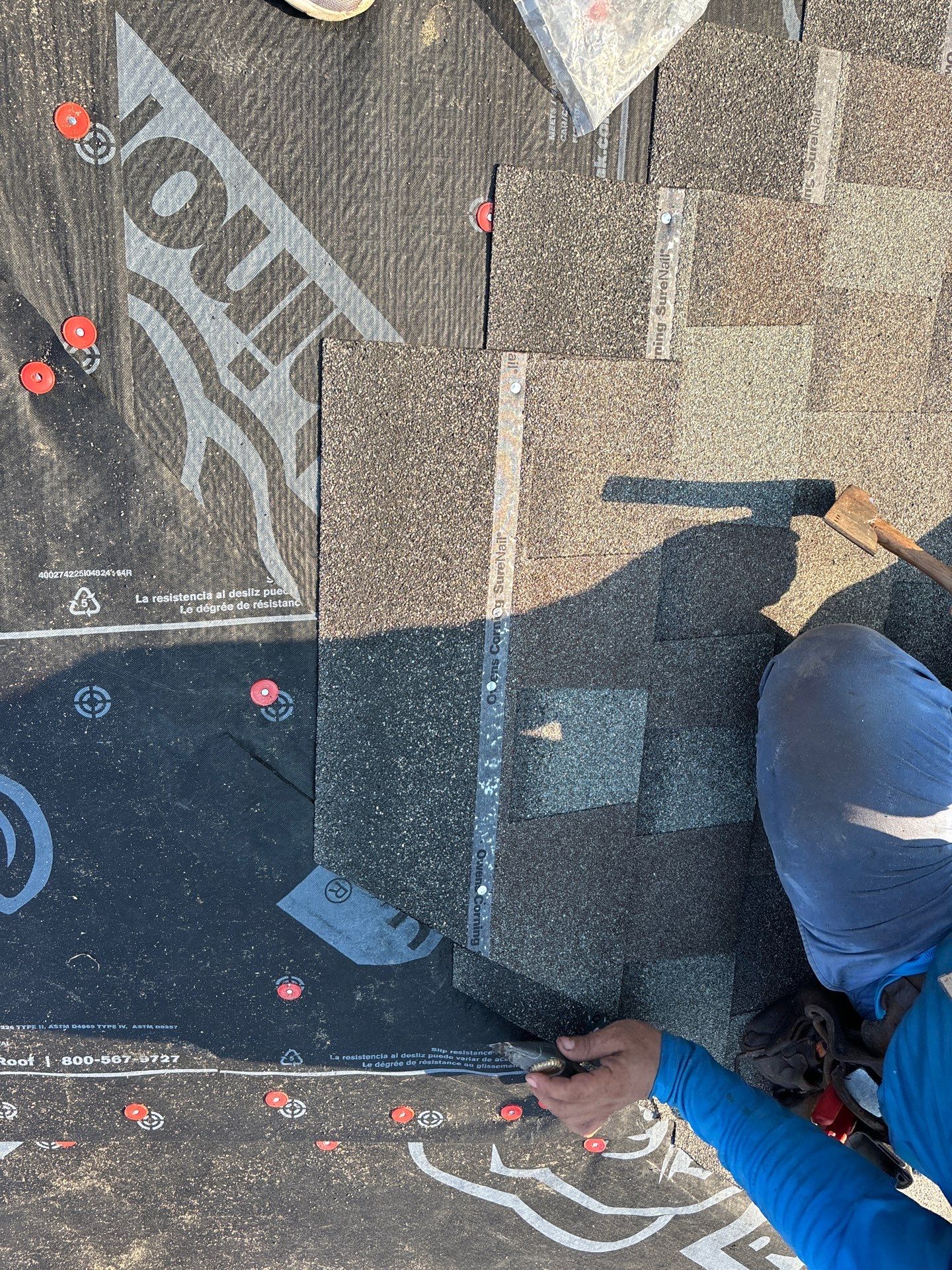 Residential Roofing Repair using Owen's Corning Duration (Lifetime) Shingles by Roof Repair Company