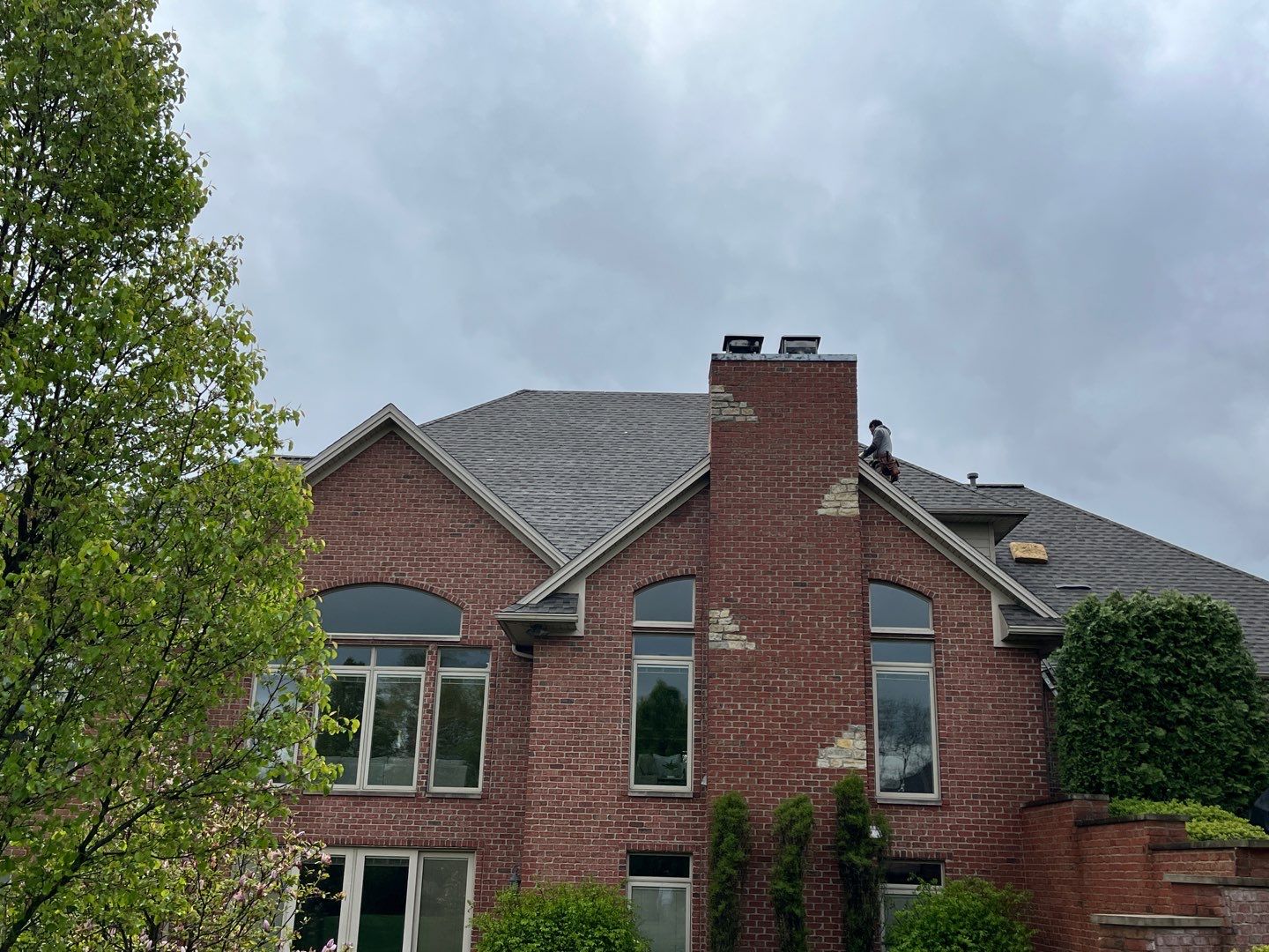 Residential Roofing Installation using GAF Timberline HDZ Weathered Wood by Nitro Roofing and Construction