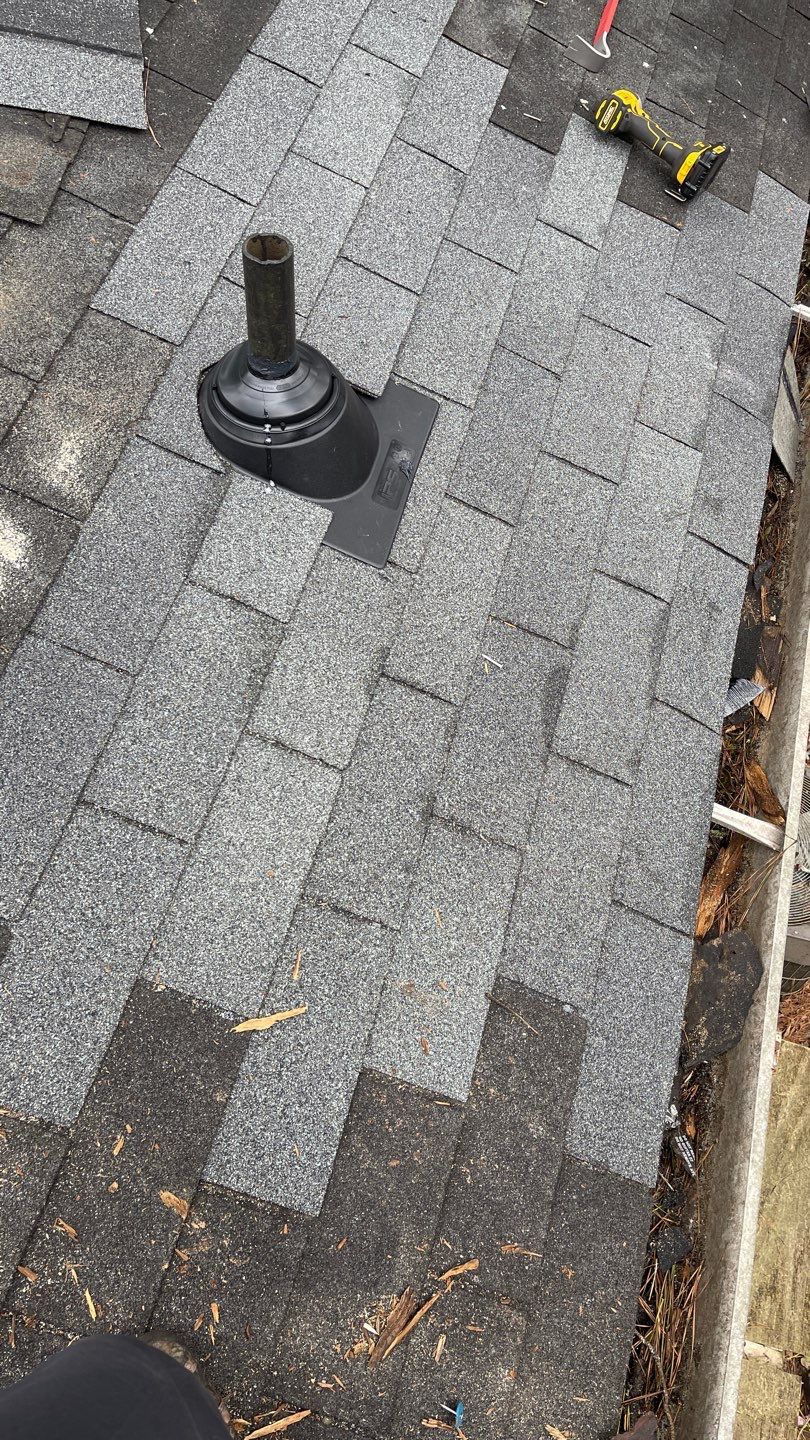 Residential Roofing Repair on old roof by Georgia Roof Advisors