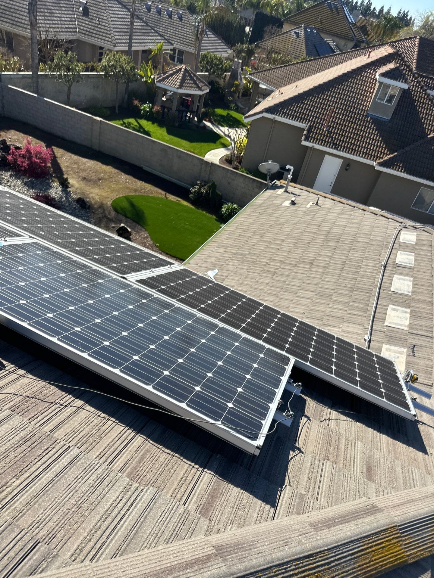 Solar Roof Leak Repair  by Grandmark Service Company
