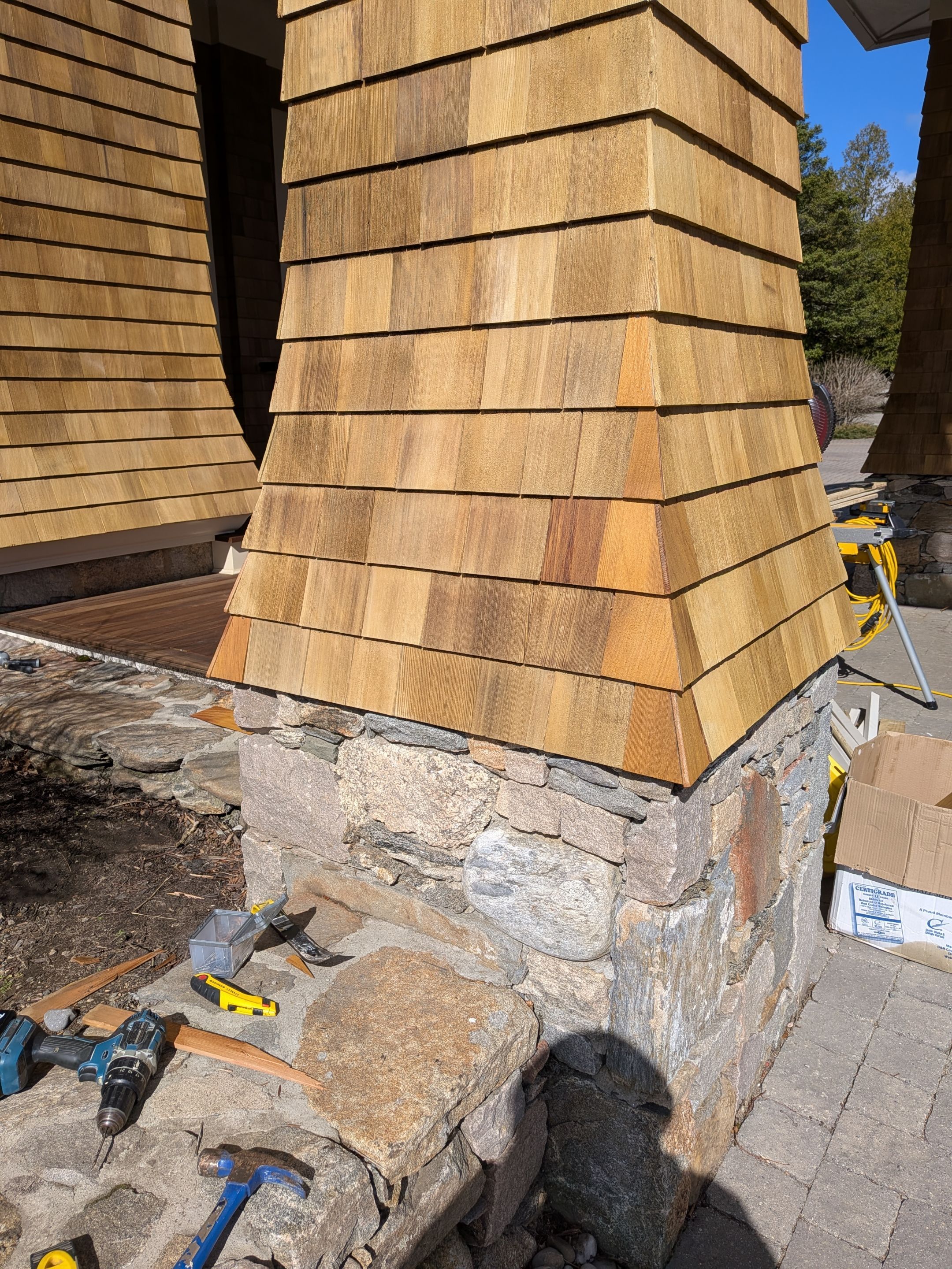 Wood Rot & Shingle Repairs  by Dennis Moffitt Painting