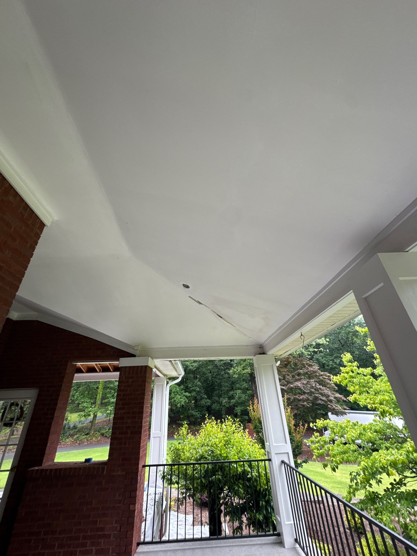 Custom Tongue-and-Groove Porch Ceiling Renovation in Marietta by Swift Home Renovations