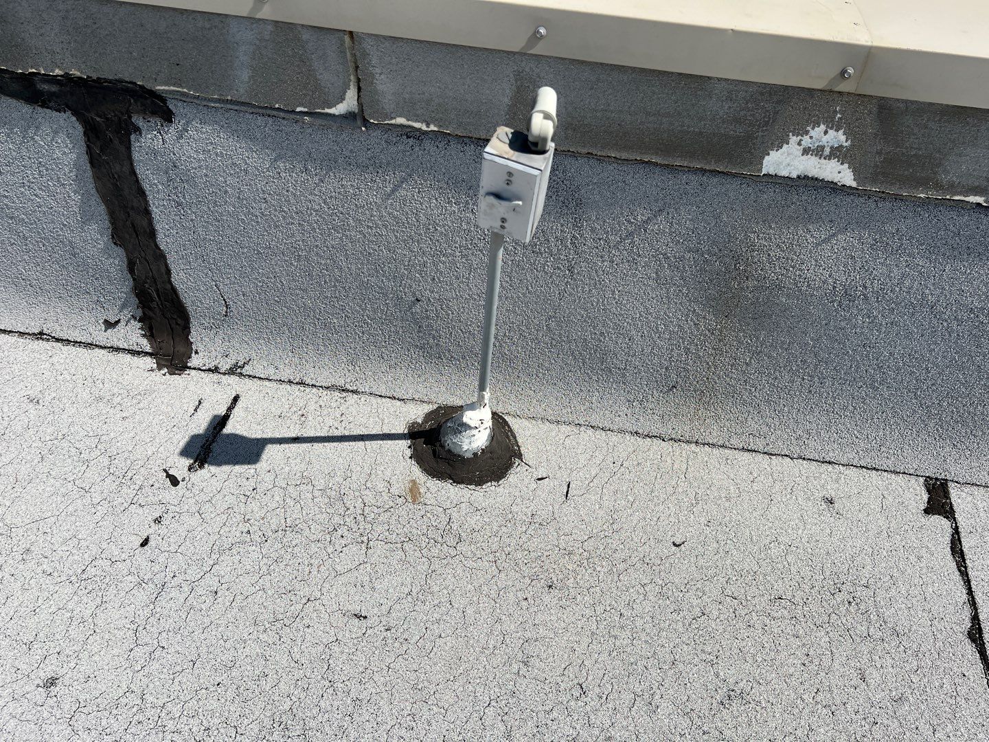 Spray foam and coatings using Conklin Benchmark/PUMA XL coatings and spray foam by Straight Edge Roofing Inc