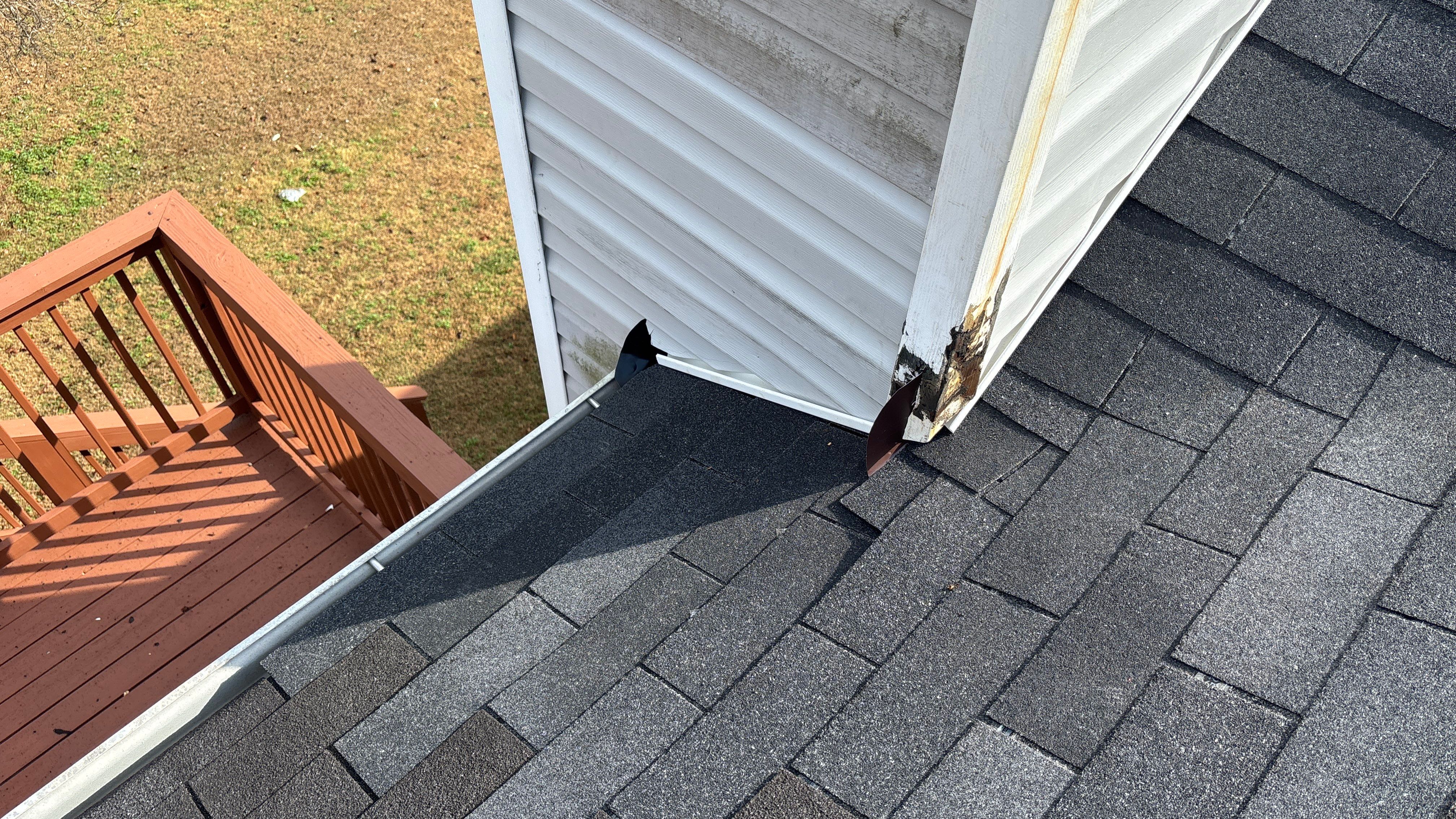 Wrong Installation by Deerfield Roofing LLC