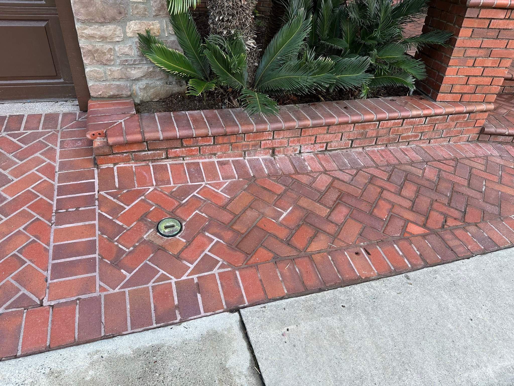 Orange County Clay Tile Roof Soft Wash on Unwalkwable Roof by Property Cleaning Experts