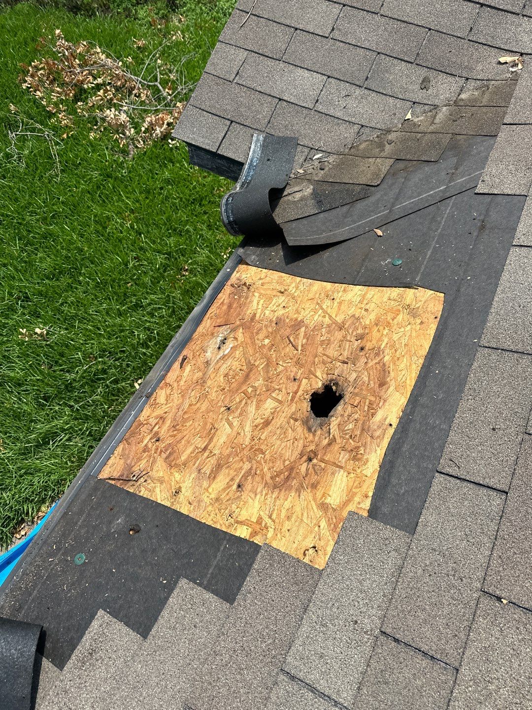 Hail Damage using Owen's Corning Duration (Lifetime) Shingles by Roof Repair Services LLC