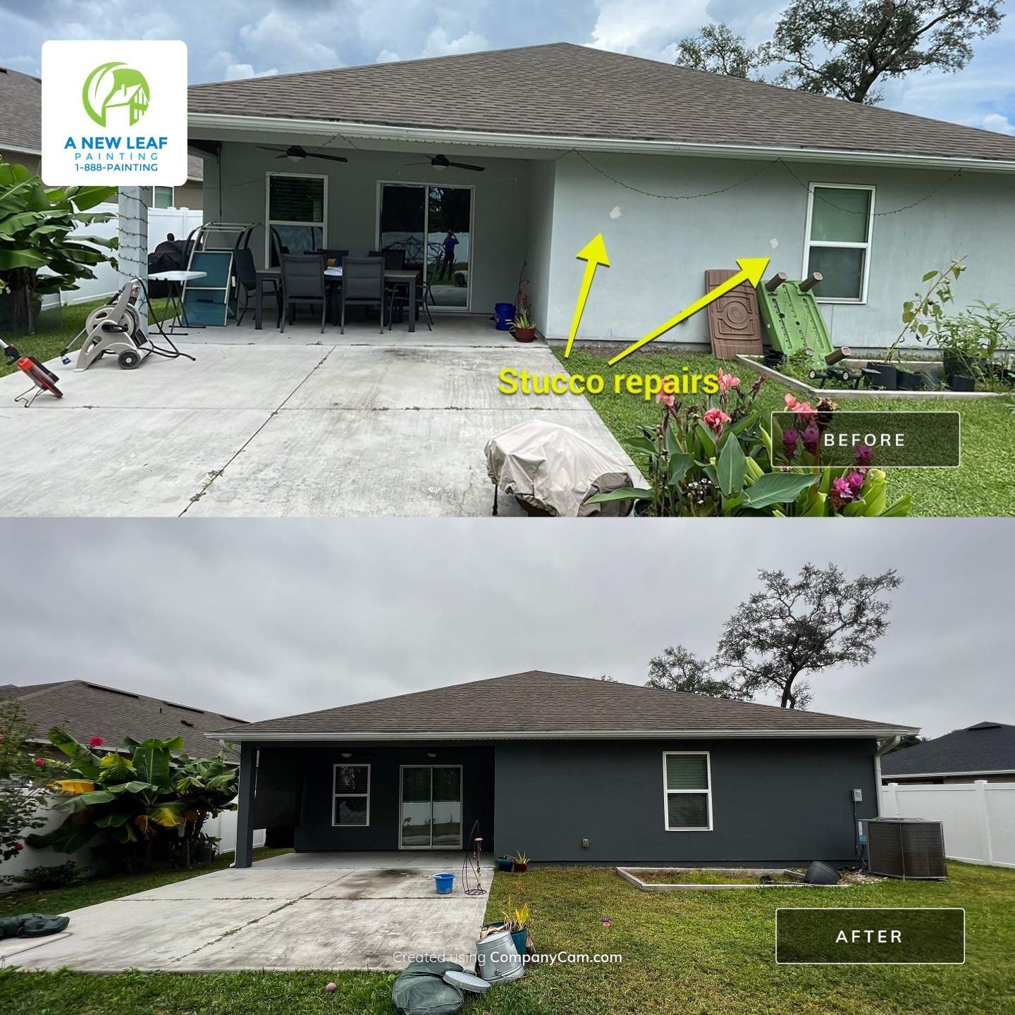 Residential Exterior Painters in Jacksonville FL 32259 by A New Leaf Painting, LLC