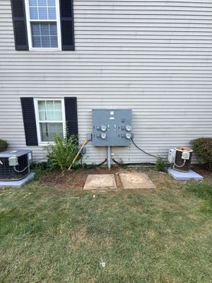 Another four bank meter stack replacement