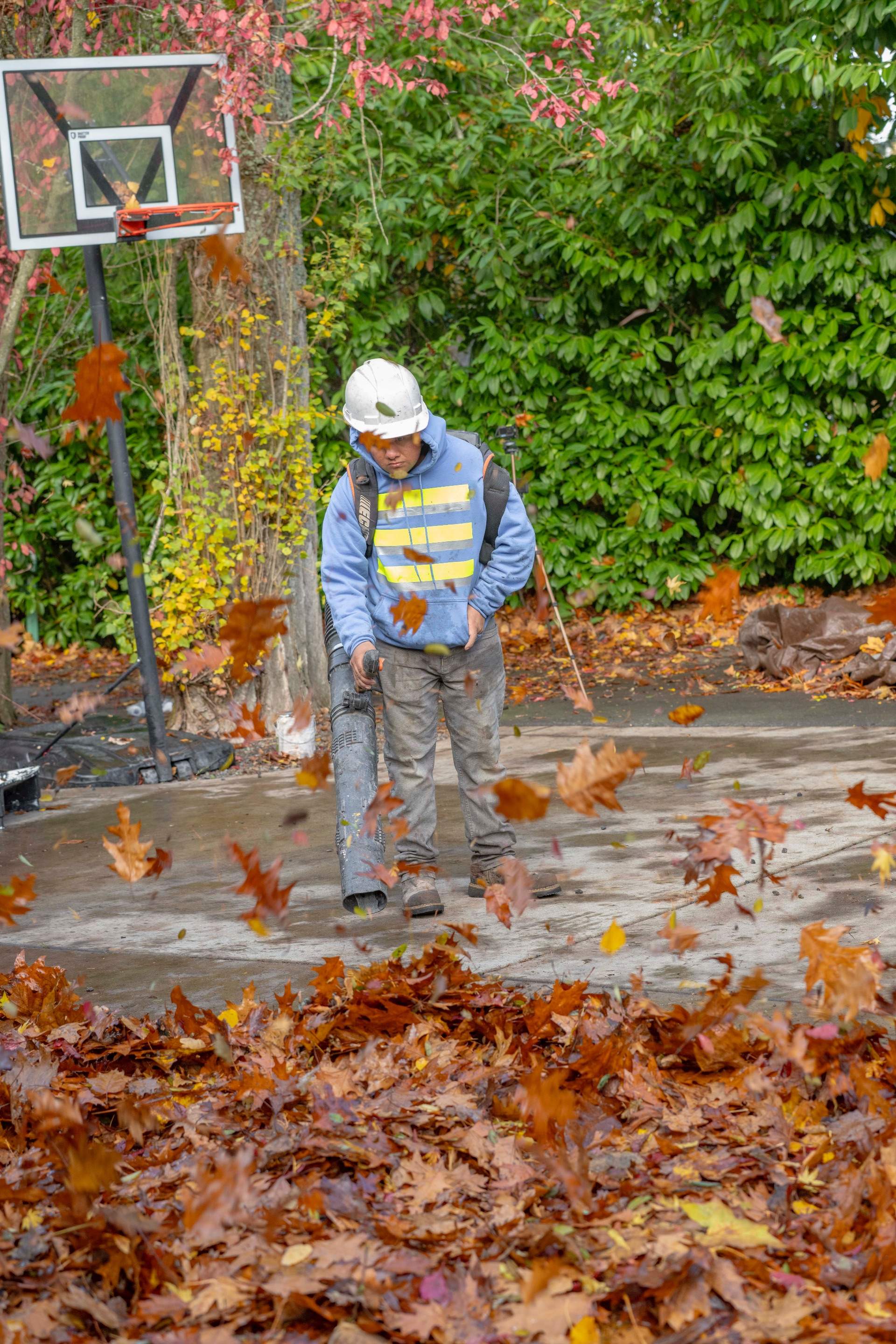 Fall and Spring Cleaning by Jireh Asphalt & Concrete Inc 