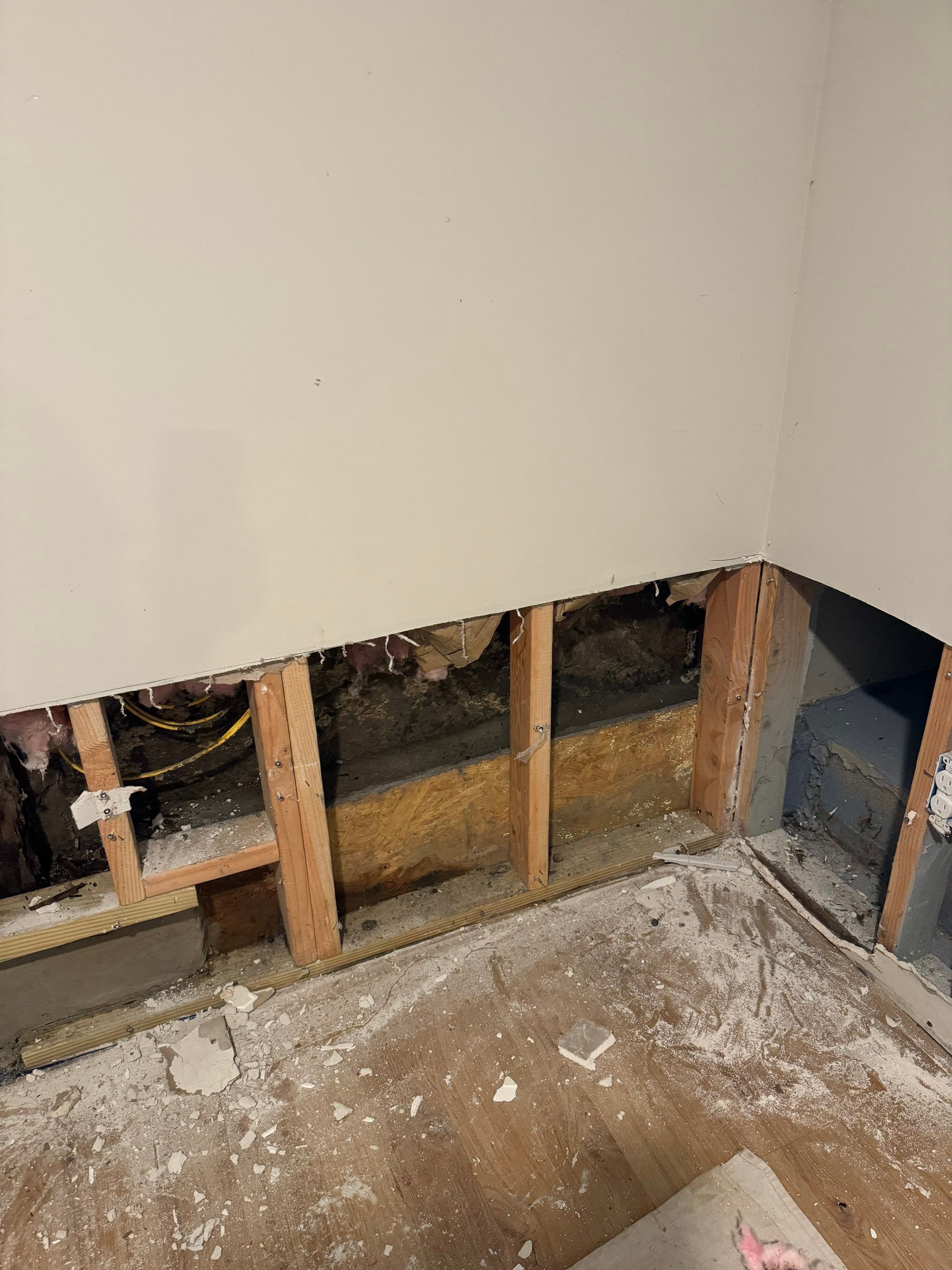 Interior French Drain & Wall Vapor Barrier Boonton NJ by Pure Service Pro, LLC 