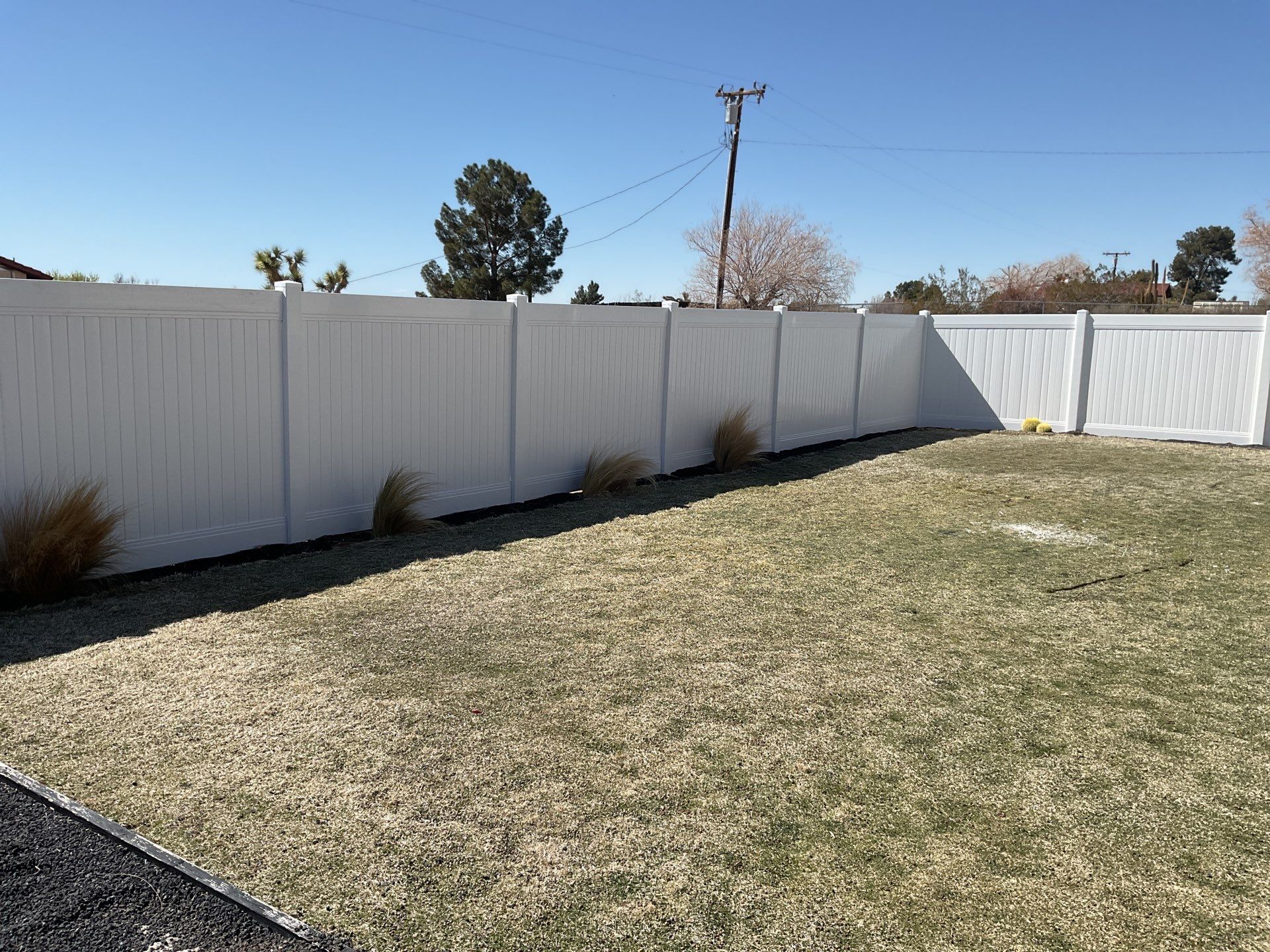 Fence Installation using Vinyl by Fence Guys Inc.