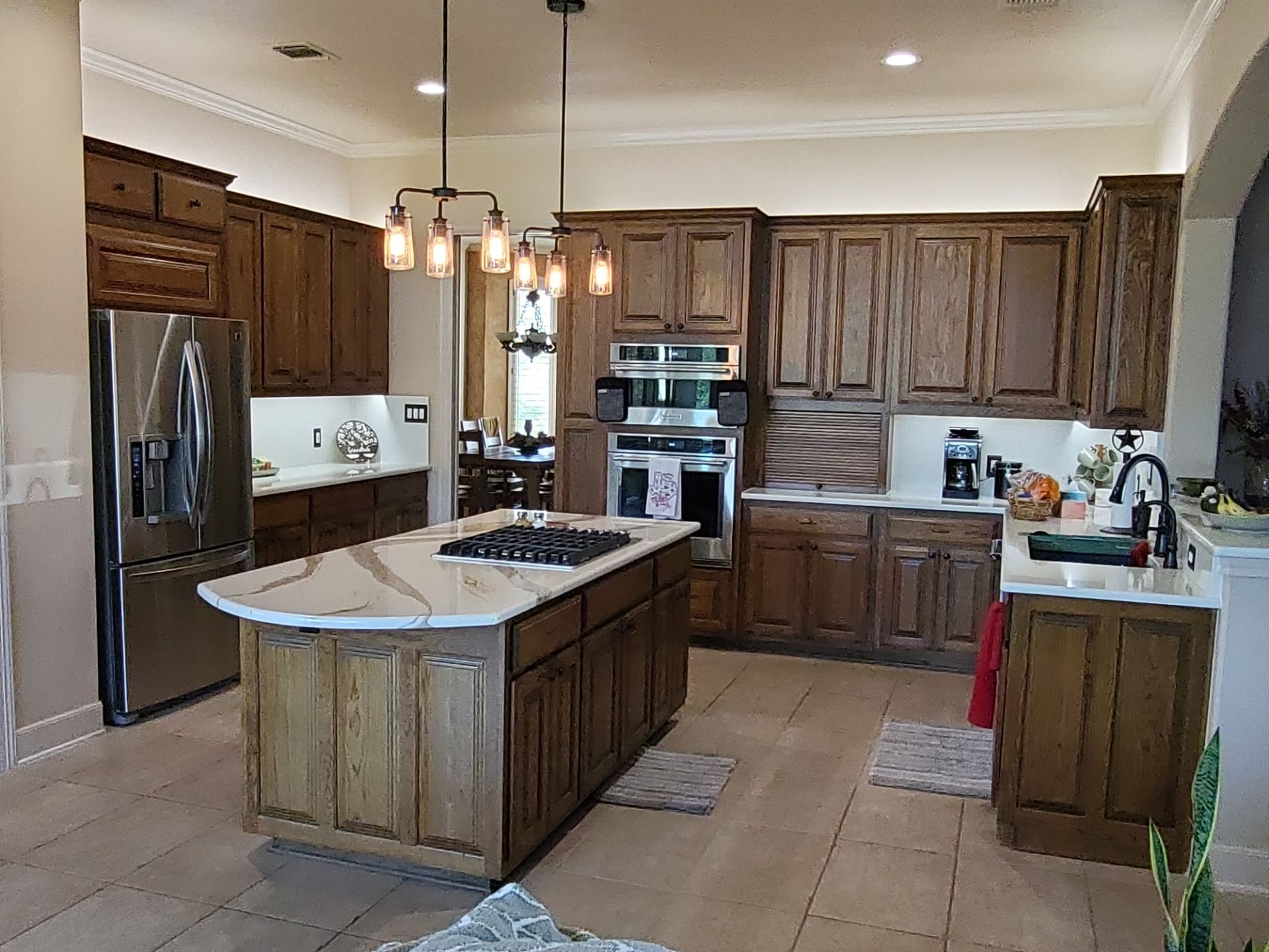 Stone Oak Kitchen Remodel by Legacy Bath and Kitchen 