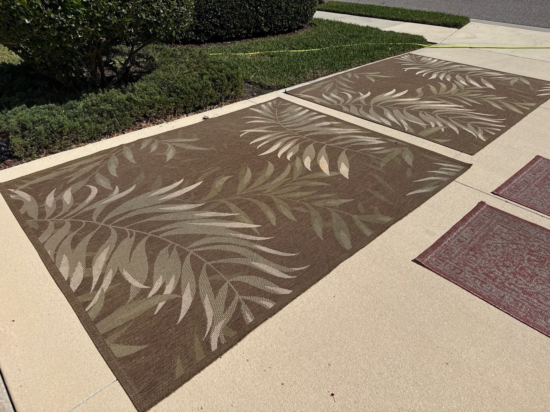Outdoor Rug Deep Cleaning | Forest Creek Community, Parrish FL by Sunshine AquaWash