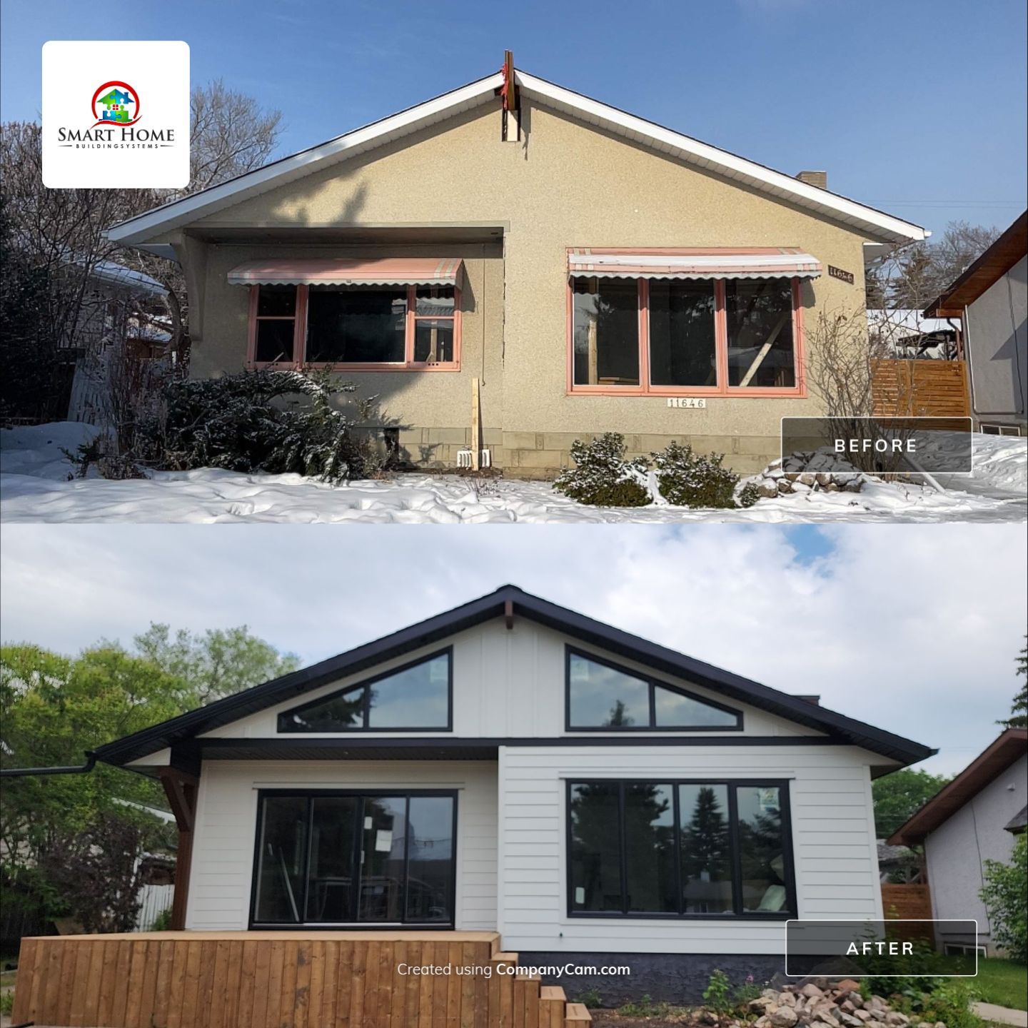 Project in Edmonton by Smart Home Building Systems Ltd.