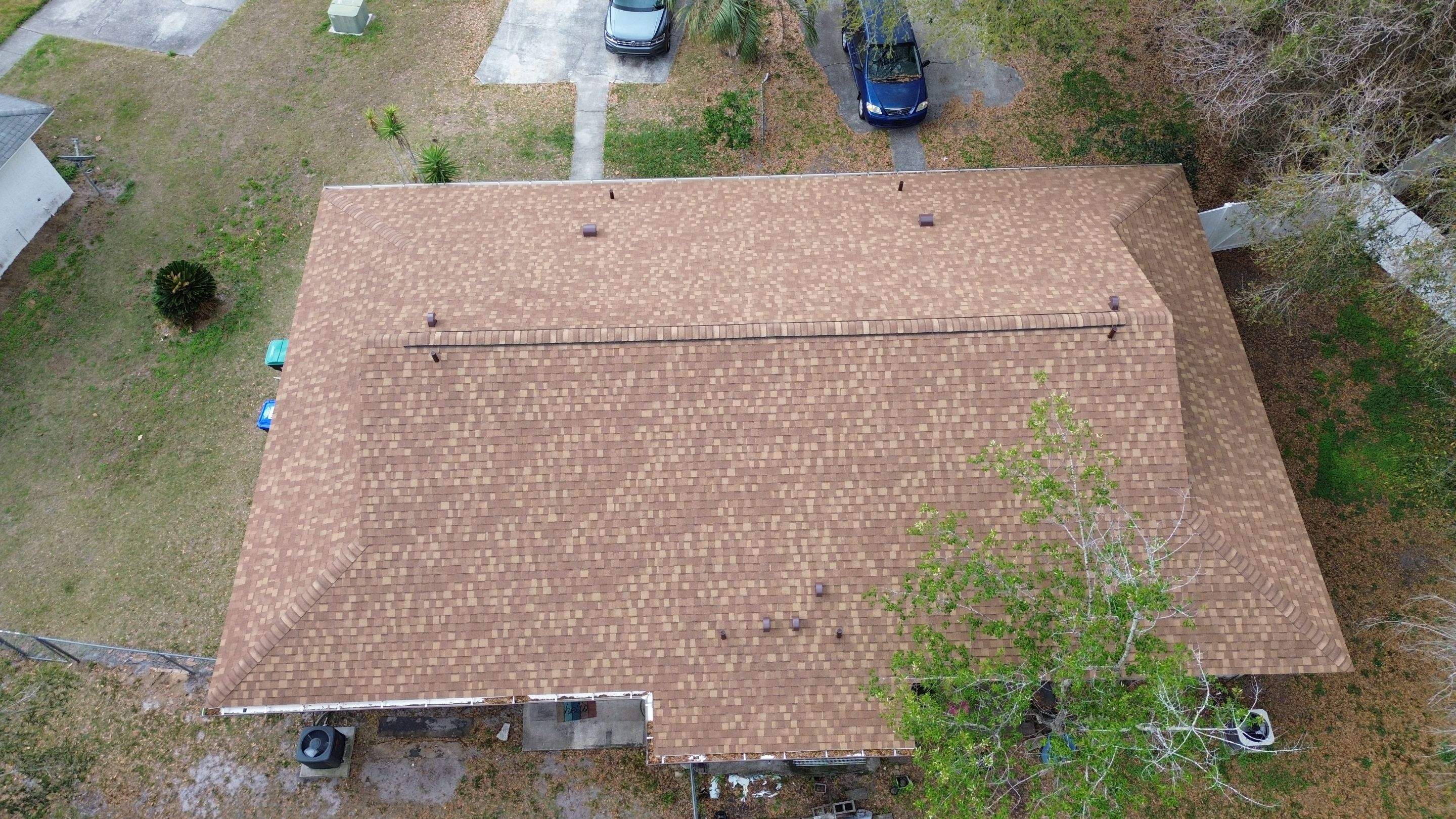 Shingle reroof in Orlando FL by Gold Key Roofing