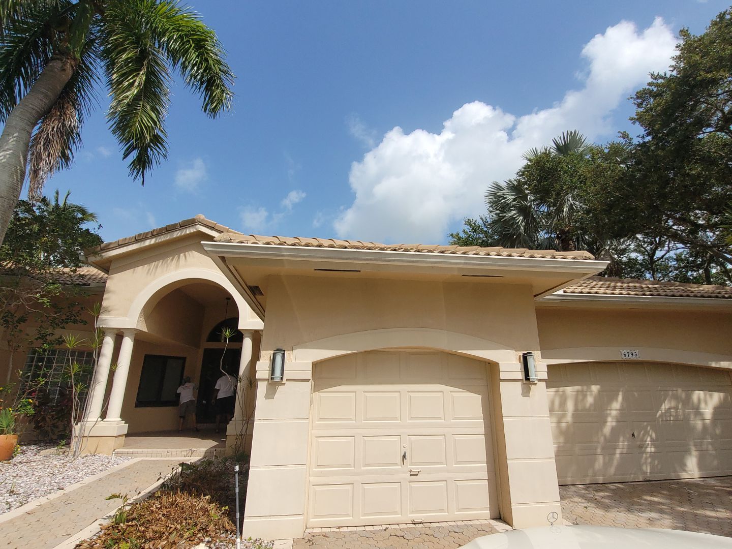 Concrete Tile Roof Leak Repair and Wood Decking Replacement in Parkland by Aastro Roofing