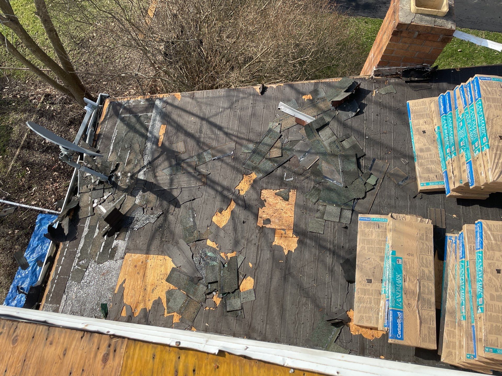 Roof Replacement using CertainTeed Landmark by 180 Contractors
