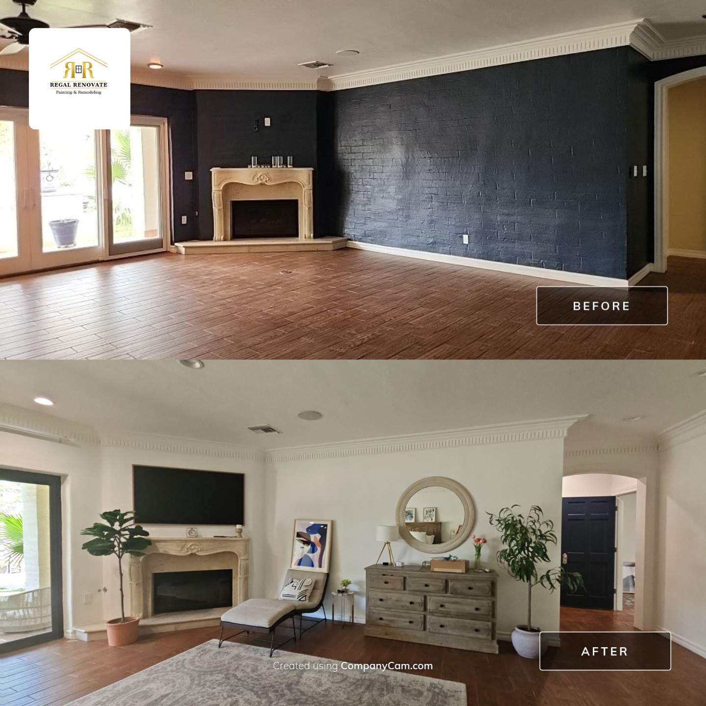Residential Interior Painting and Renovations by Regal Renovate
