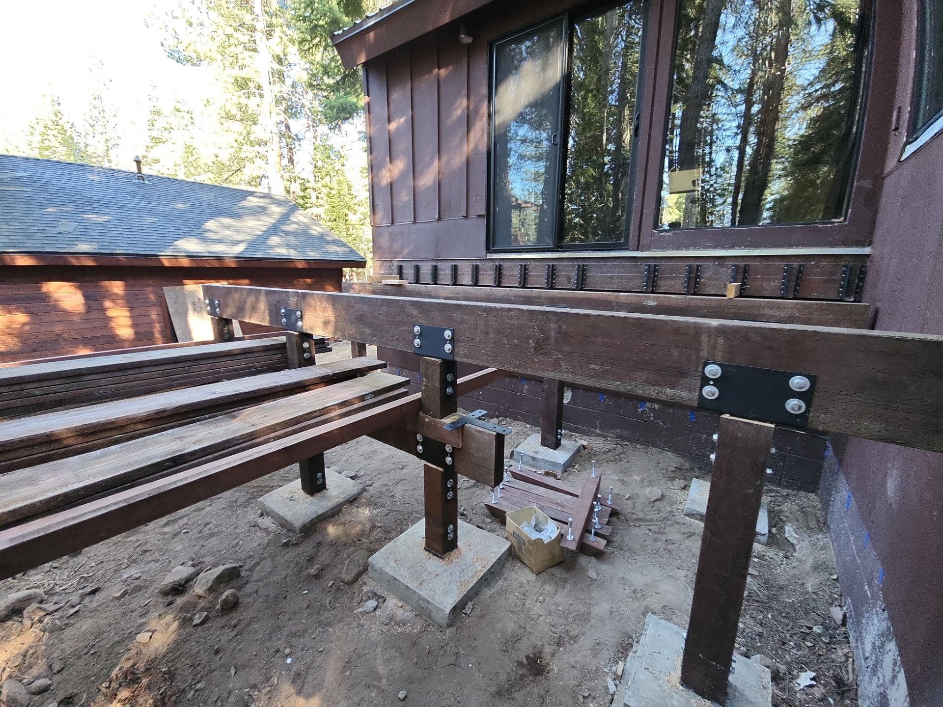 Deck Build W/ Recessed Hot Tub by The Tahoe Tradesman