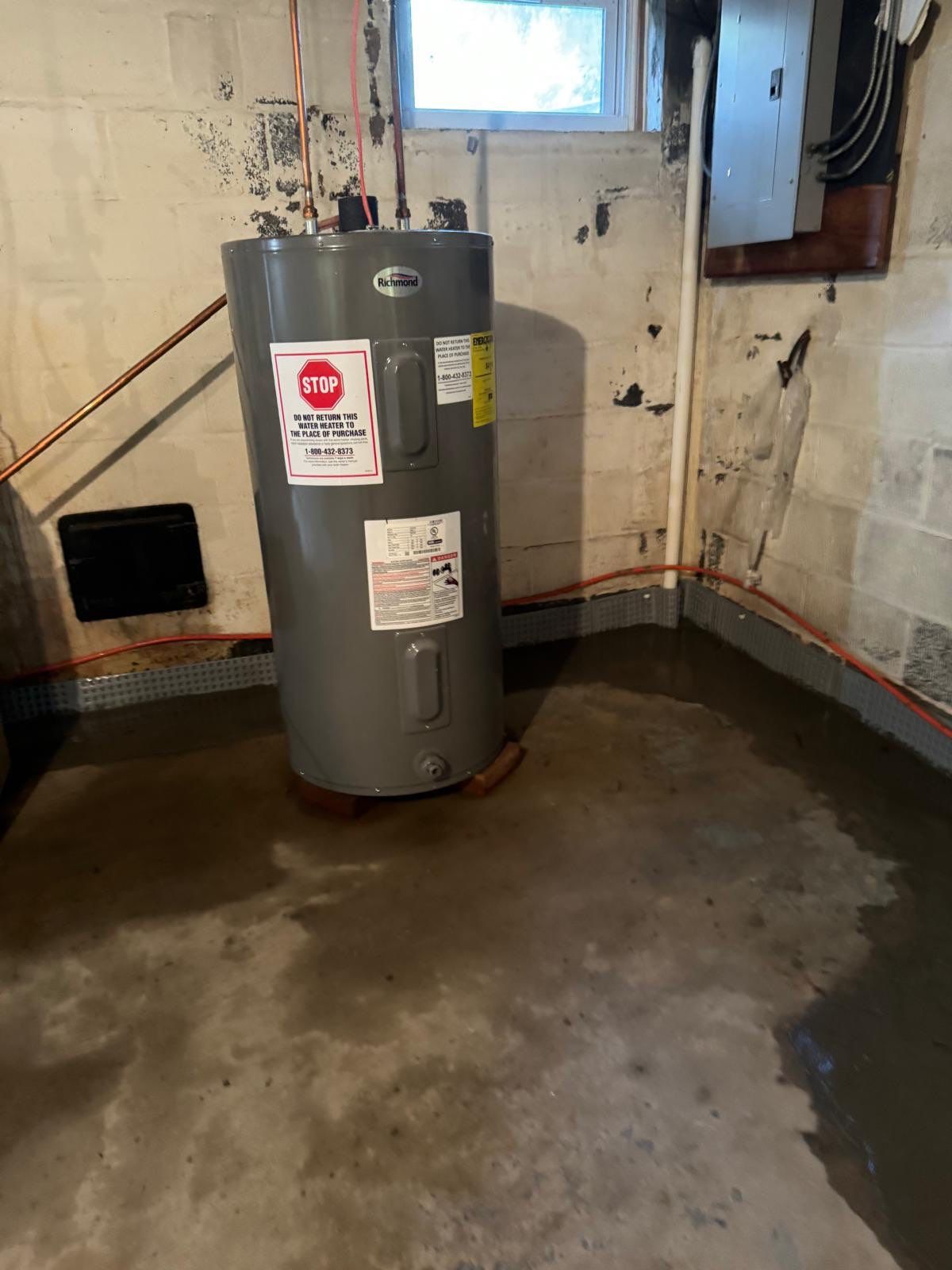 Interior French Drain Washington Township, NJ by Pure Service Pro, LLC 