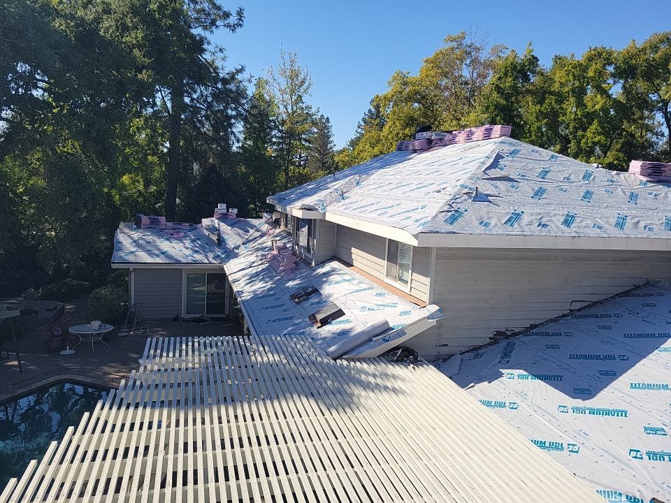 Residential Roofing Installation using Owens Corning Roofing Shingles by Byers Enterprises 