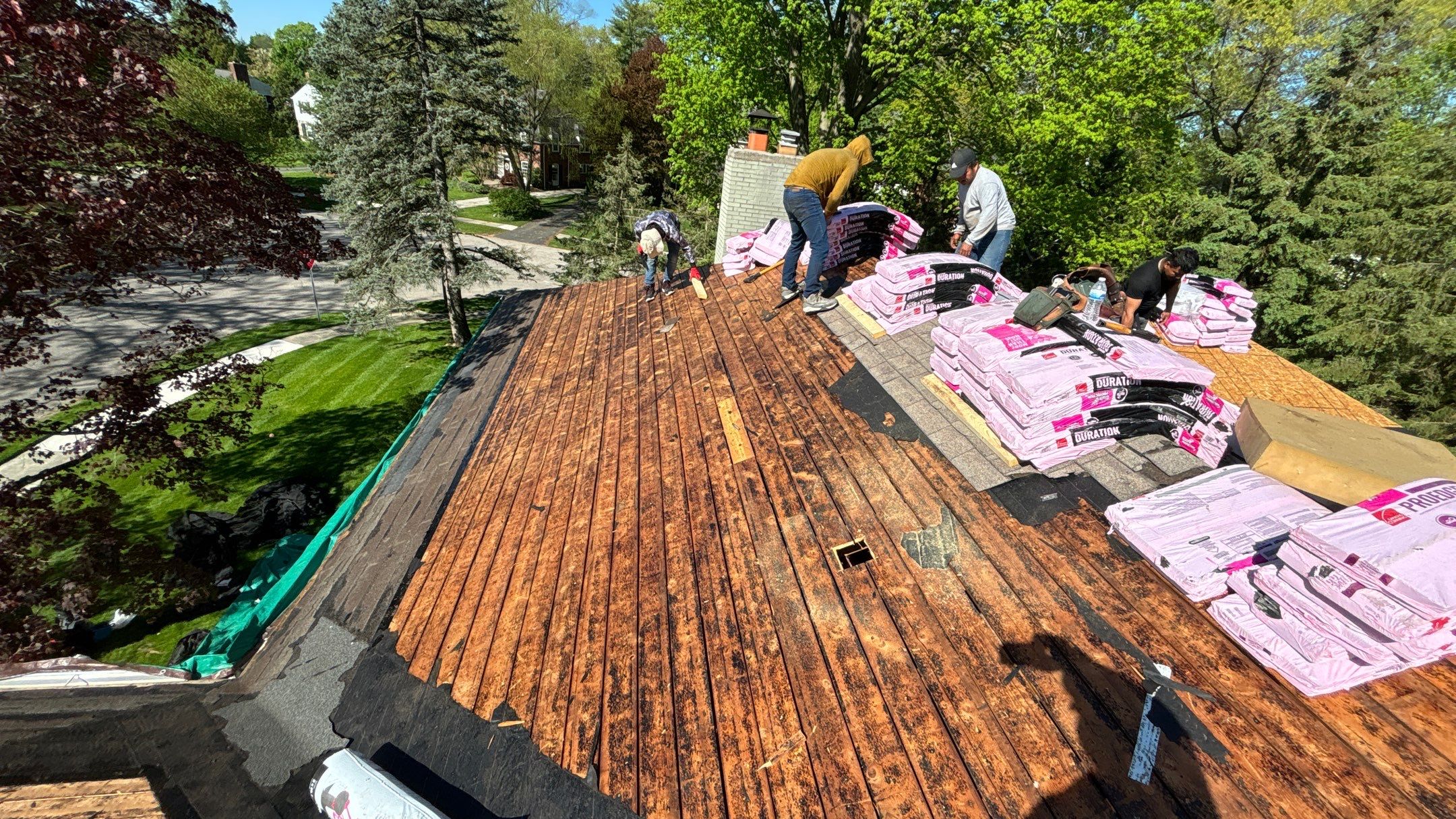 Roof Replacement using Owens Corning Duration by 180 Contractors