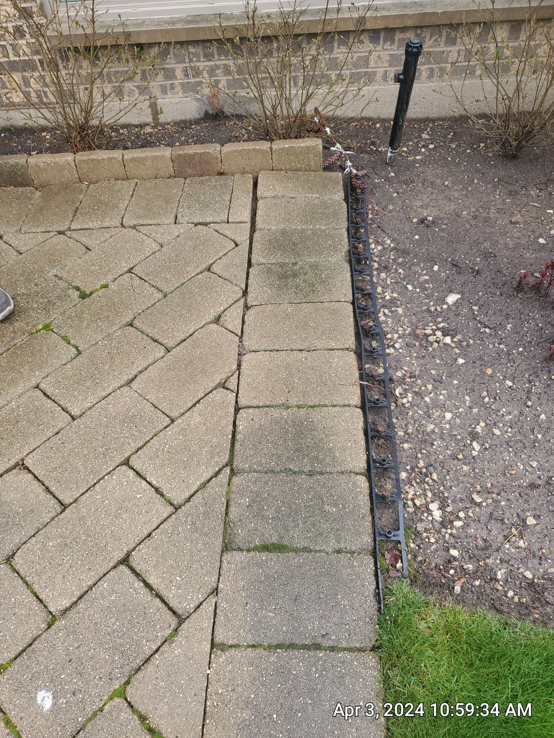 Brick paver clean, sand and seal.  using Surebond SB-1300 by Northern Power Washing LLC.