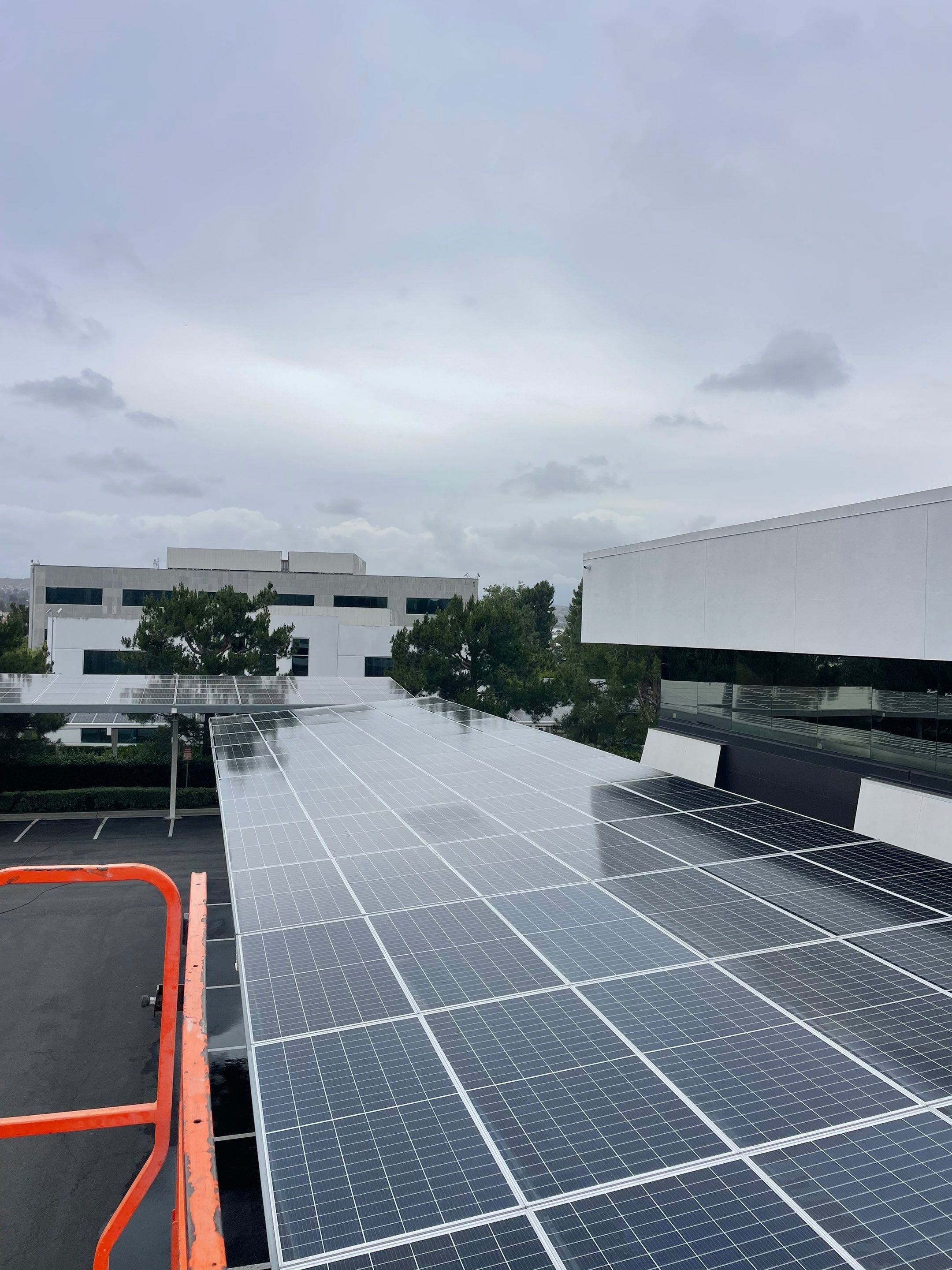 Commercial Solar Panel Cleaning by Palm Coast Solar Cleaning