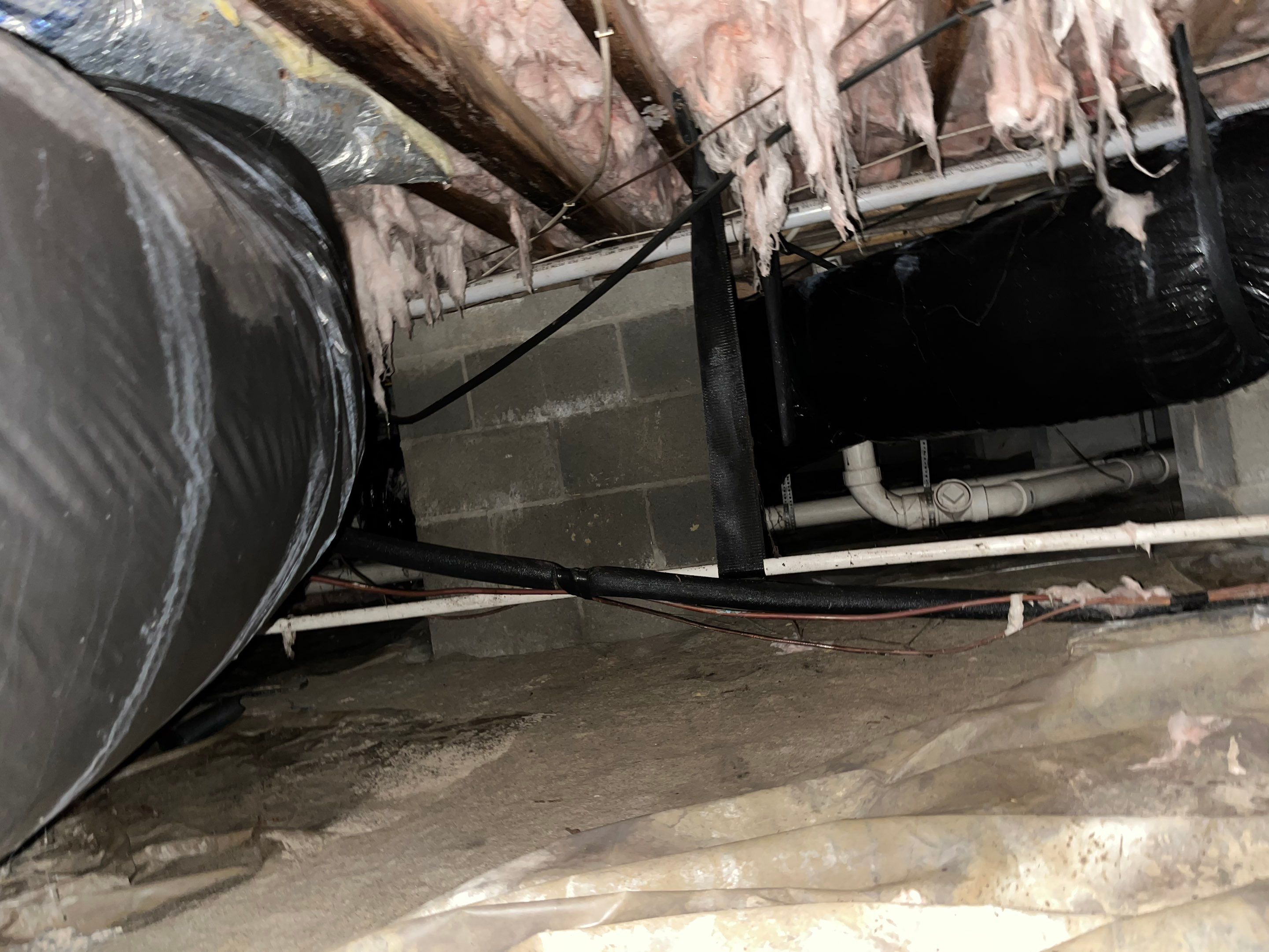 Premium Encapsulation with Bora-Foam using Bora-Foam Insulation by Impact Crawlspace