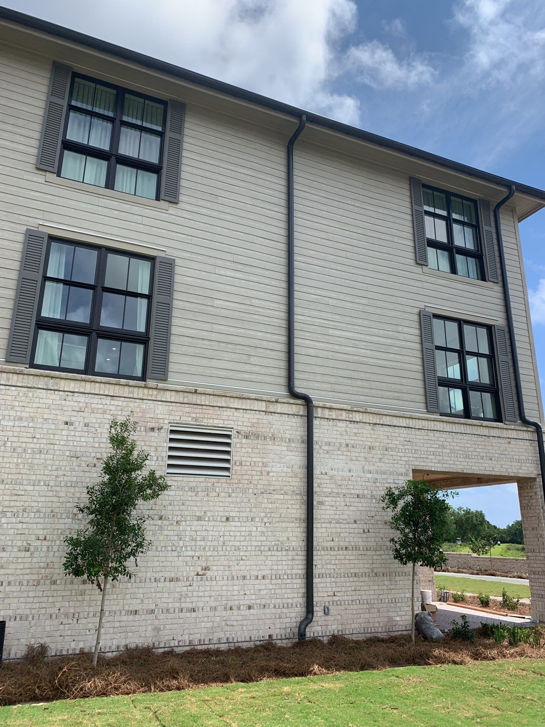 Half-Round Gutters for Coastal Homes in Panama City Beach FL by Gutter Professors