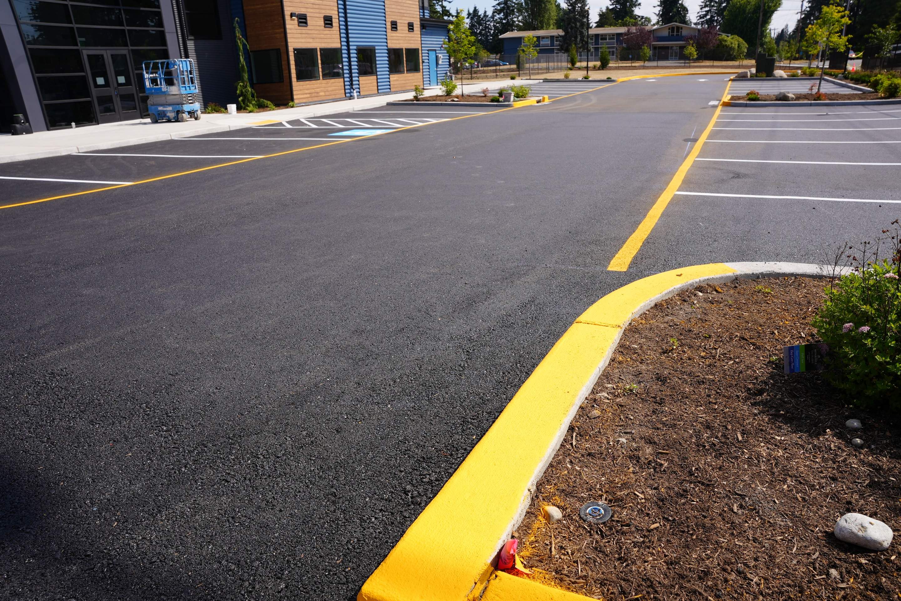 Cedar Park | Christian School Asphalt Parking Lot Repair  by Jireh Asphalt & Concrete Inc 