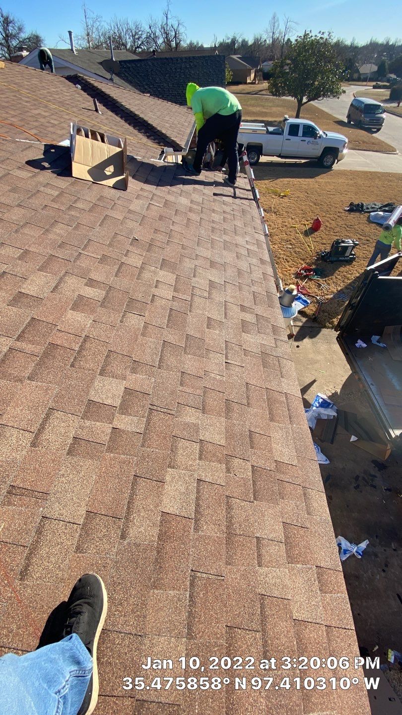 Residential Roofing Installation using Malarkey Vista Class 3 Sienna Blend  by Icon Roofing And Construction 