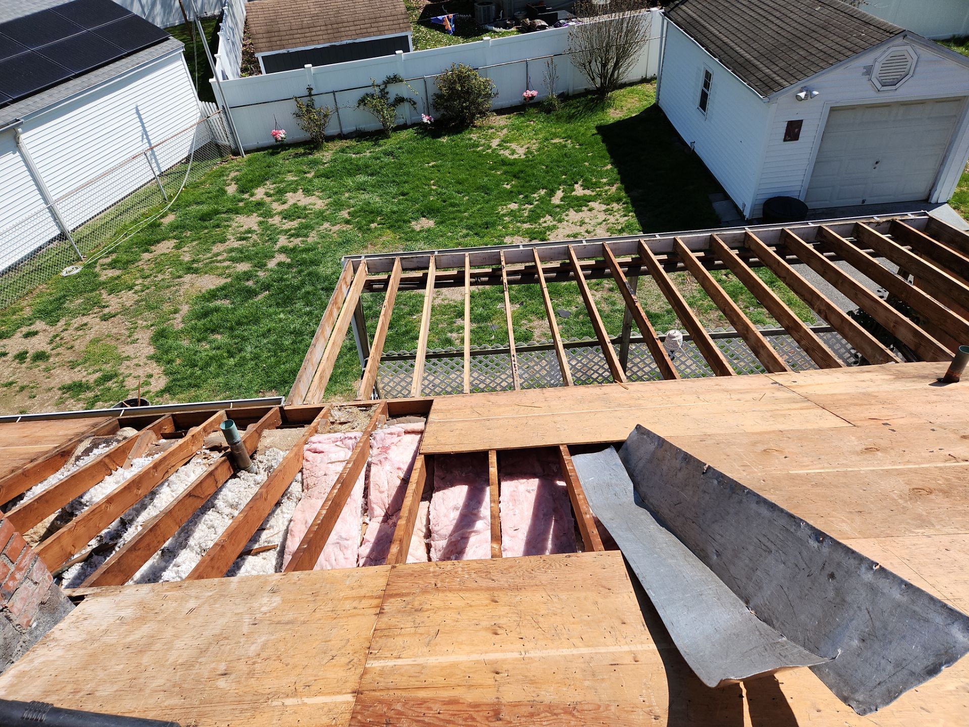 Residential Roofing Installation and Structural Plywood Replacement in Stratford by A Plus Exterior