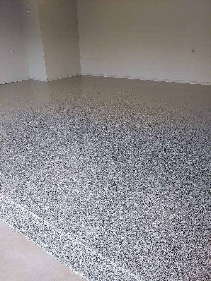 Patio & Pool Deck Coating with Cordwood by Copperhead Coatings