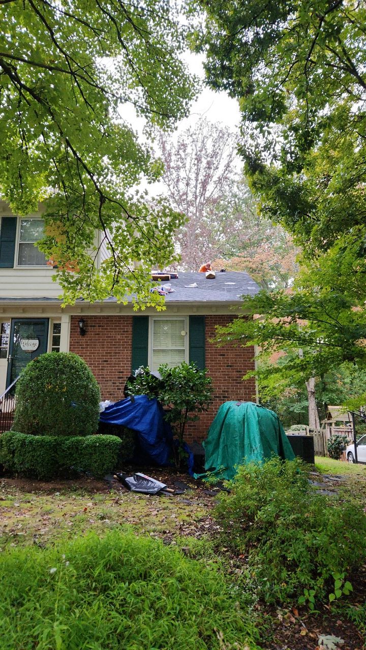 New Roof with Solar Panels by Just In Time Roofing and Restoration
