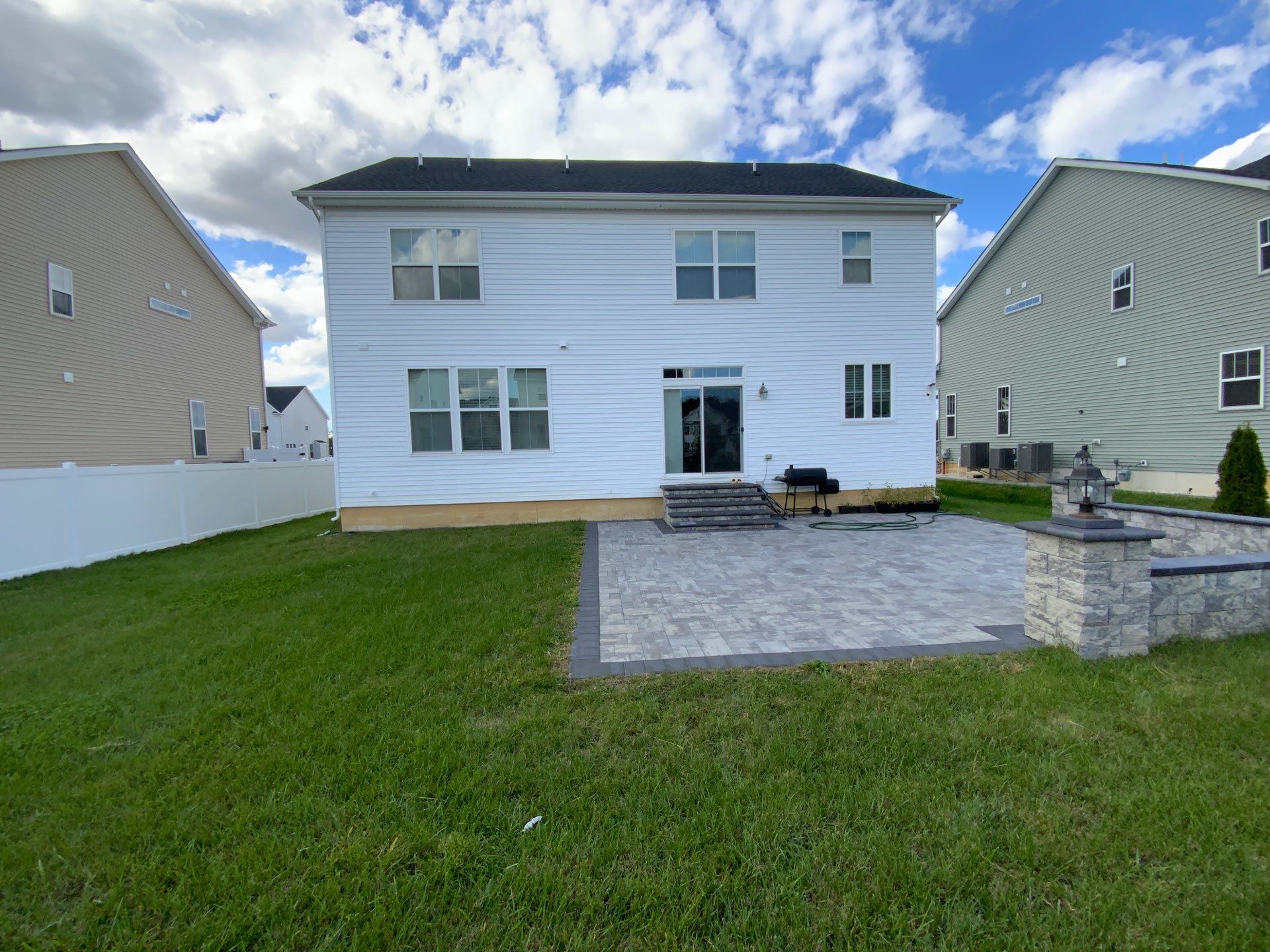 Custom Belgard Paver Patio Design & Installation in Delaware by Studio G Indoor Spaces & Outdoor Living