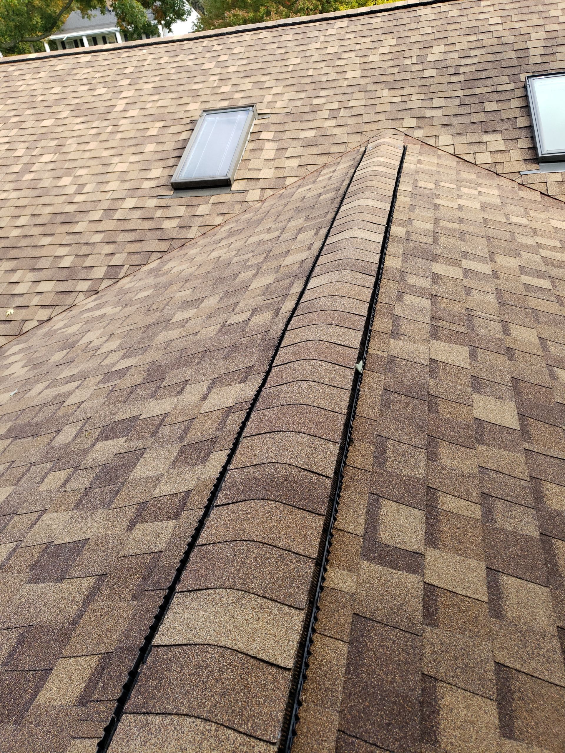 ATLAS PINNACLE COLOR: MORNING HARVEST DRIP EDGE: MUSKET BROWN by Eagle Eye Roofing