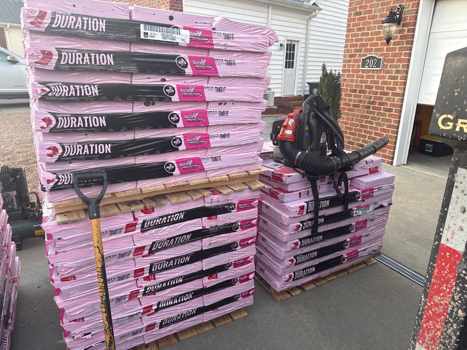 Residential Roofing Installation using Owens Corning by Karcher Roofing & Construction
