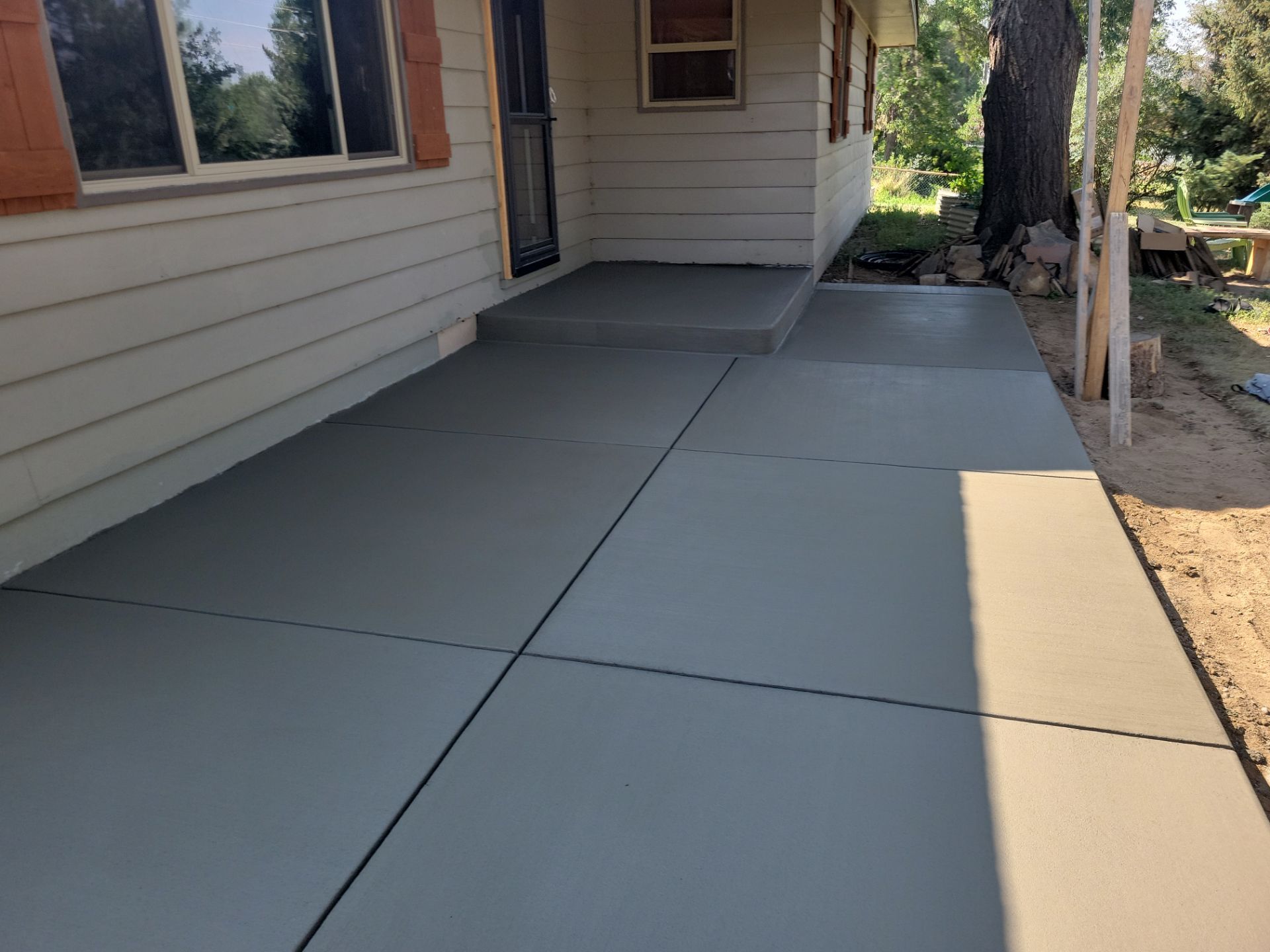 Project in Fort Collins by  Center Line Concrete