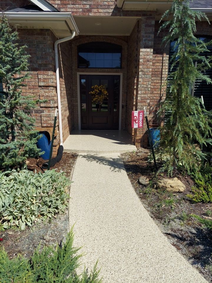 Porch Coating Installation with Driftwood by Copperhead Coatings