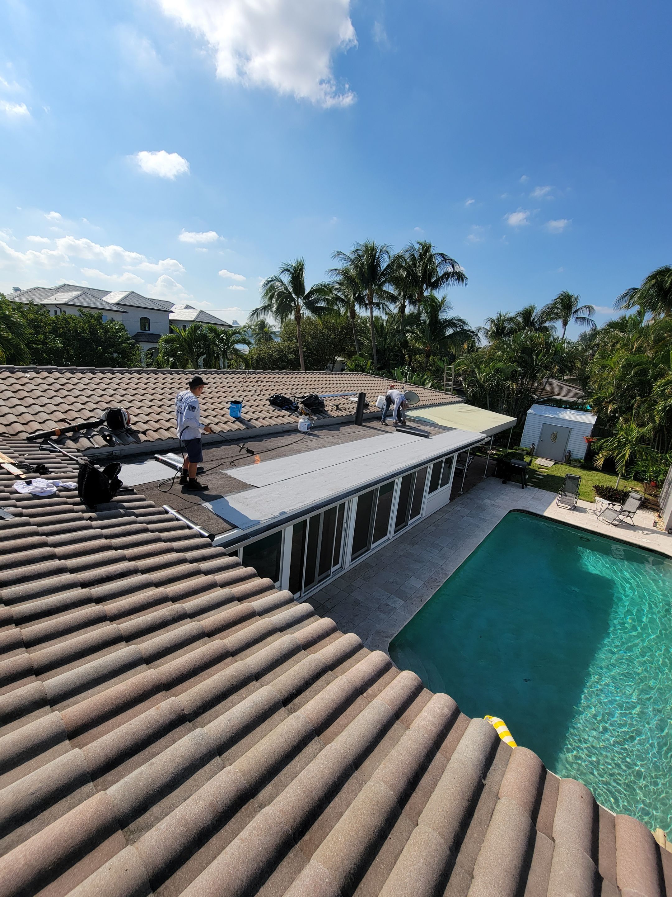 Inlet Dr., Fort Lauderdale, FL by G&J Roofing 